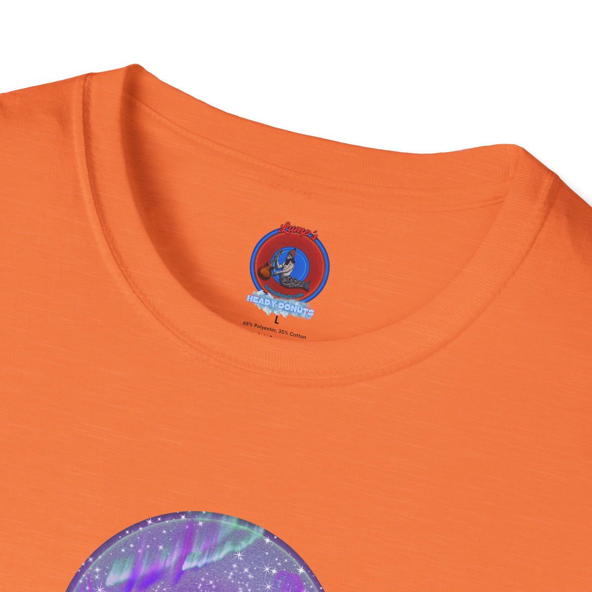 Classic Donut Tee - Unisex Soft-Style - "Welcome, this is your Donut" - series 1.0  - purple donut