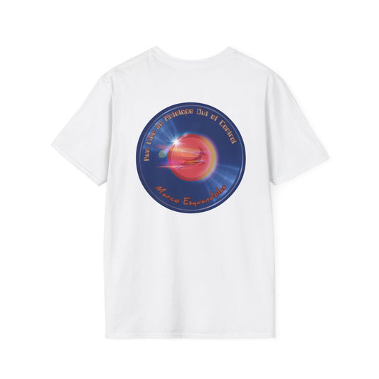 Classic Donut Tee - Unisex Soft-Style - "Marco's Preferred Donut" - series 1.0 - blue donut
