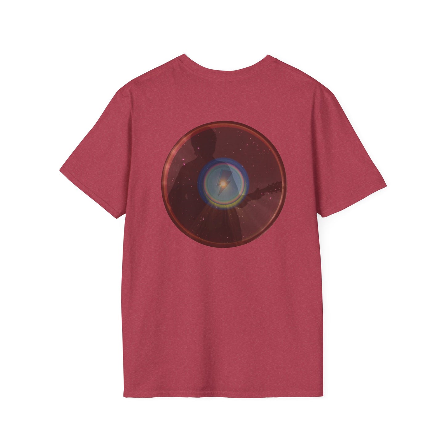 Classic Donut Tee - Unisex Soft-Style - "The Unofficial Bowie, MD Donut" - series 1.0 - crimson donut