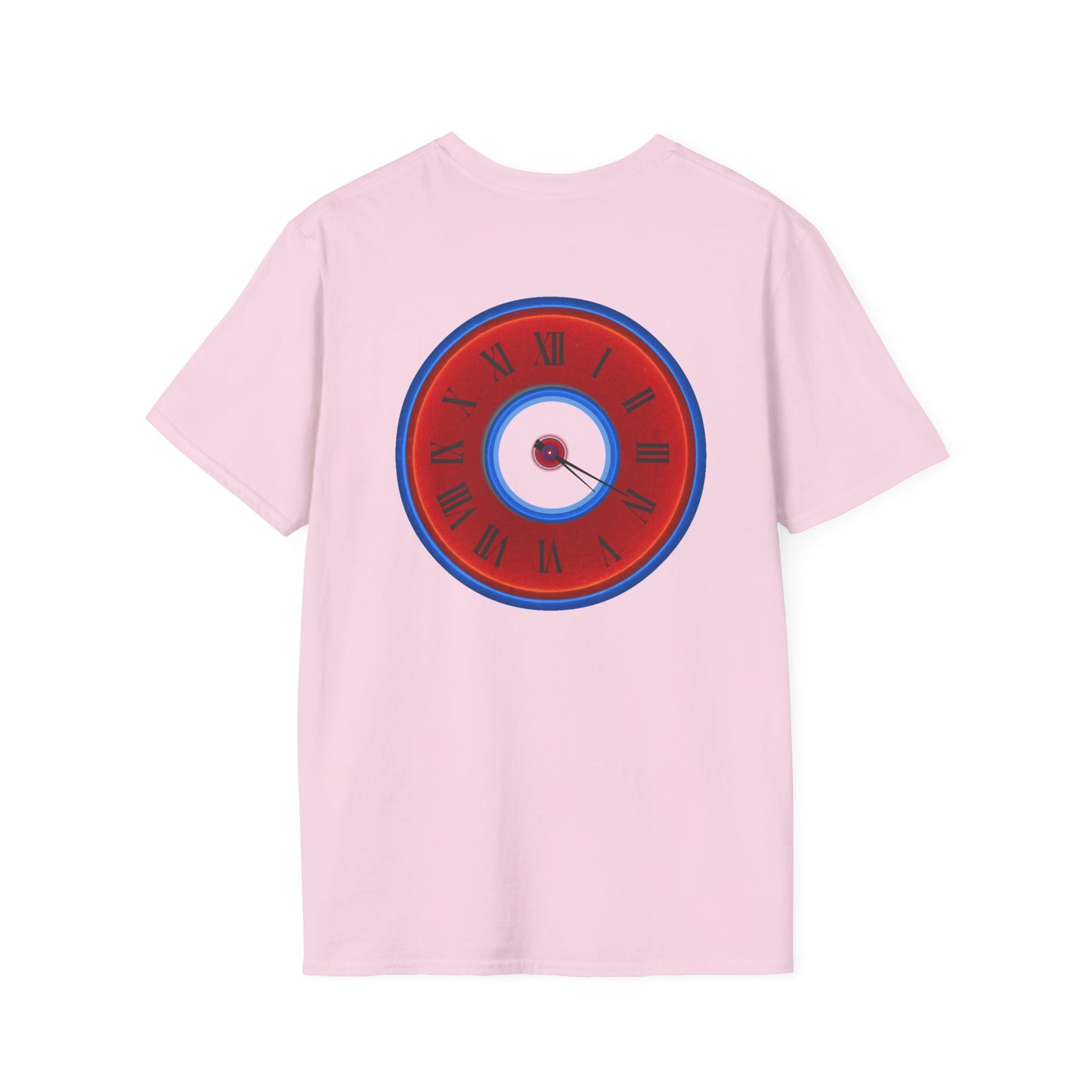 Classic Donut Tee - Unisex Soft-Style - "What time is it? Liquid time." - series 1.0 - red donut