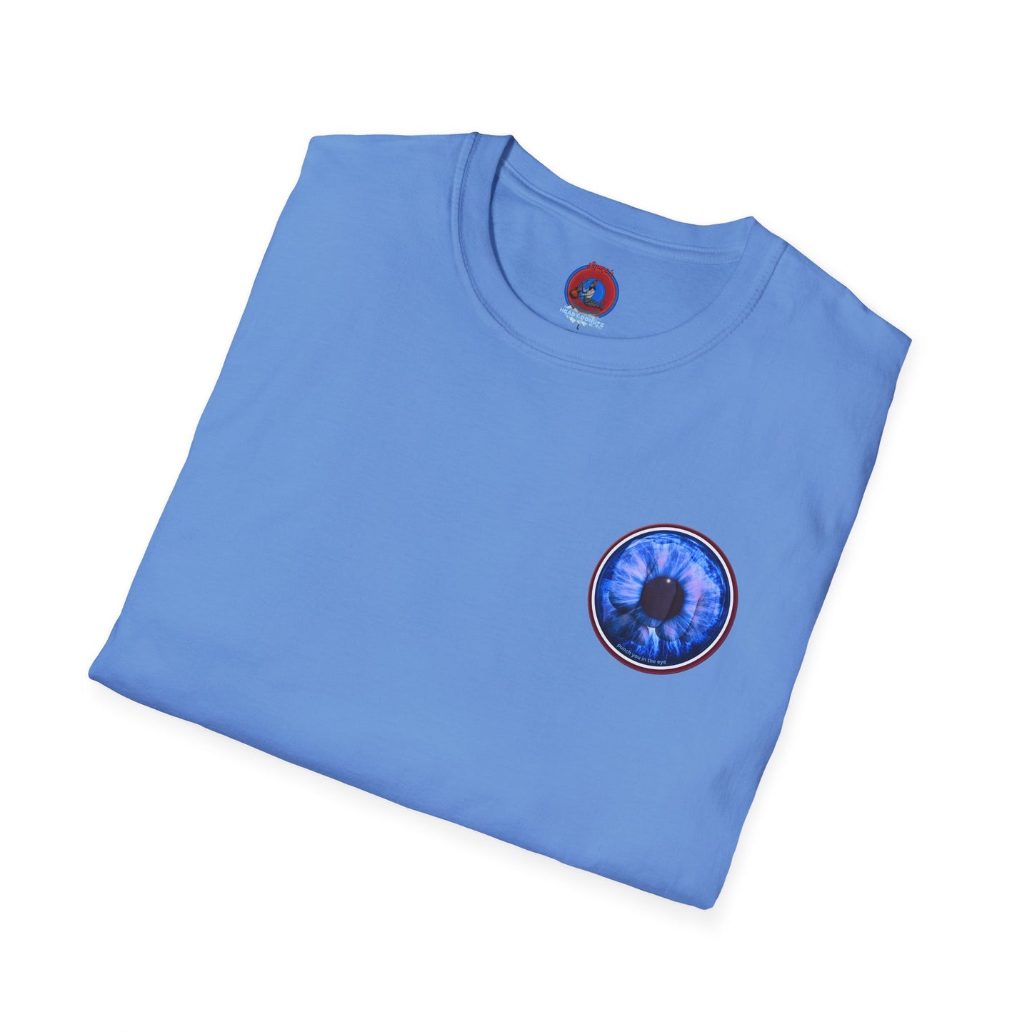 Classic Donut Tee - Unisex Soft-Style - "Wilson's Eyesore Donut Tee" - blue idonut - variant 2