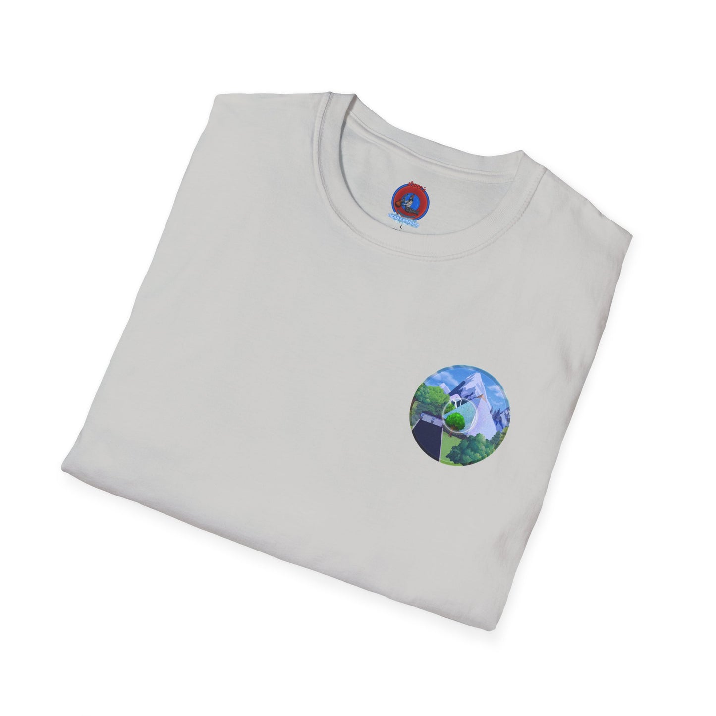 Classic Donut Tee - Unisex Soft-Style - "Mansions of South Park" - series 1.0 - variant 1 - picture donut