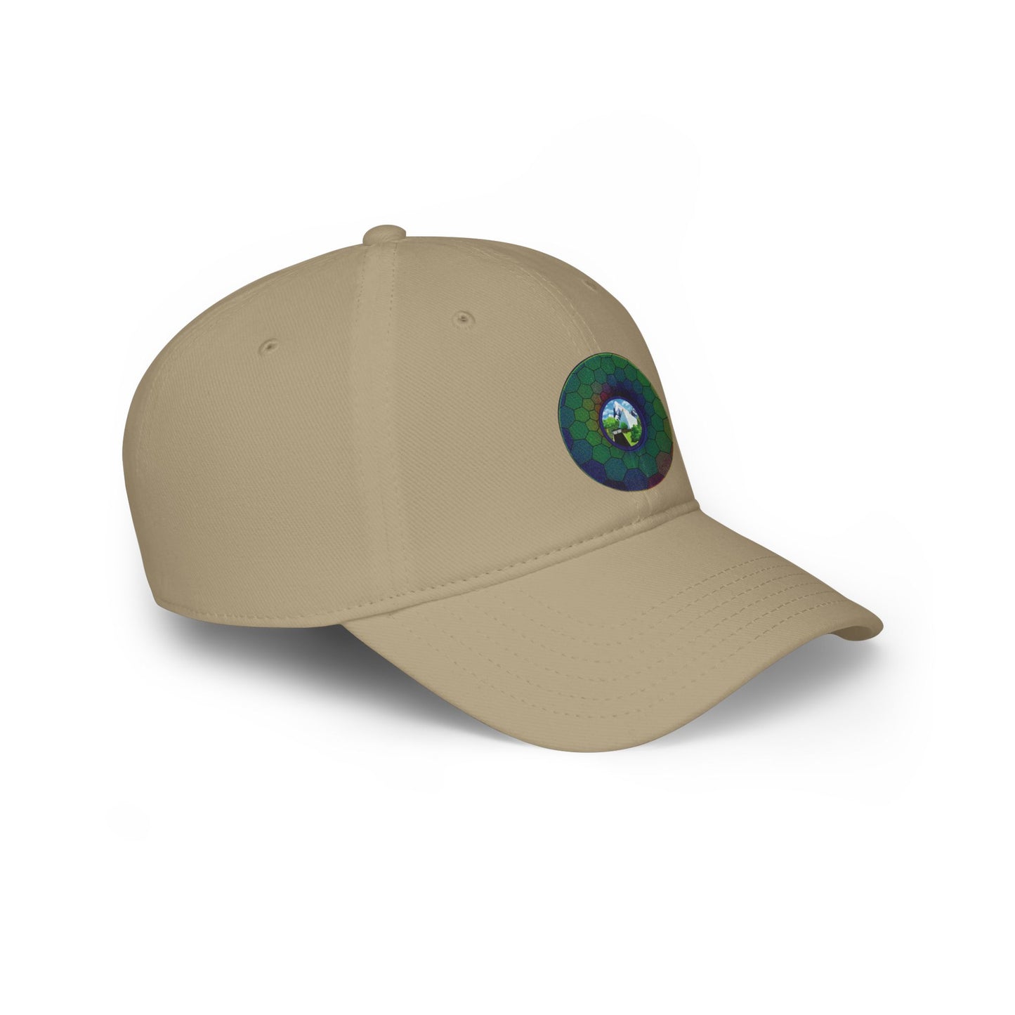 Lumpy Donut Baseball Cap - "Mansions of South Park" - variant 1 - green hexadonut w/