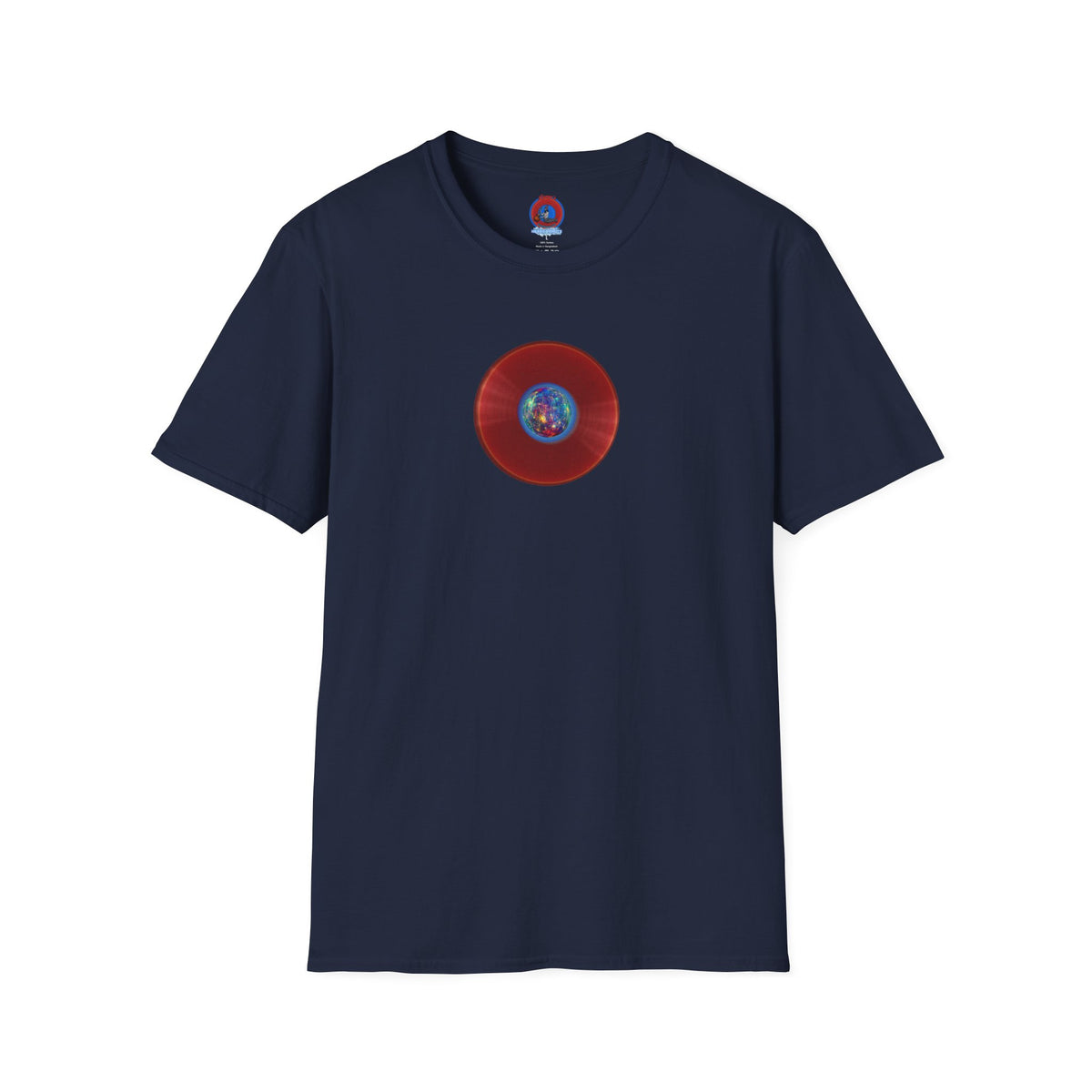 Classic Donut Tee - Unisex Soft-Style - "Donuts of the Gods" - series 1.0 - variant 1 - red donut