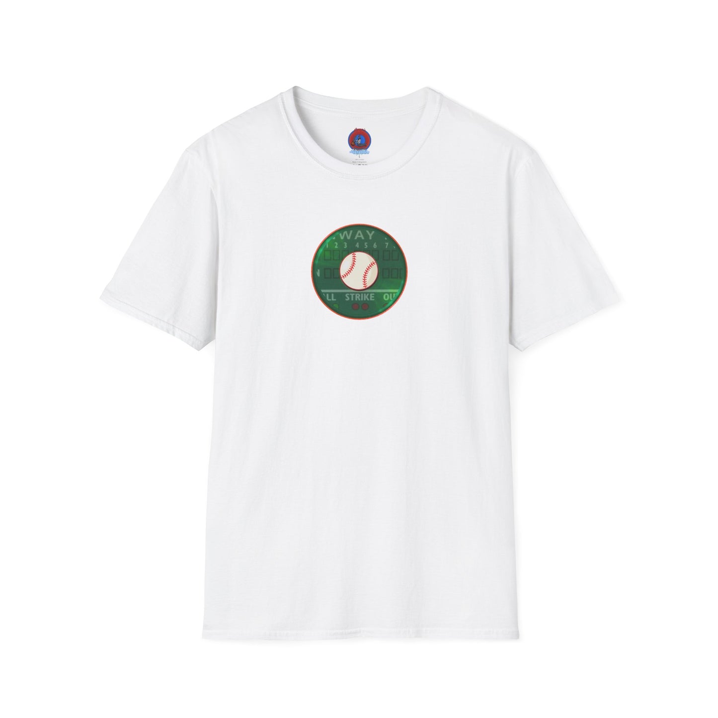 Classic Donut Tee - Unisex Soft-Style - "Phenway Ballpark Donuts" - vivid monsta donut - variant 2