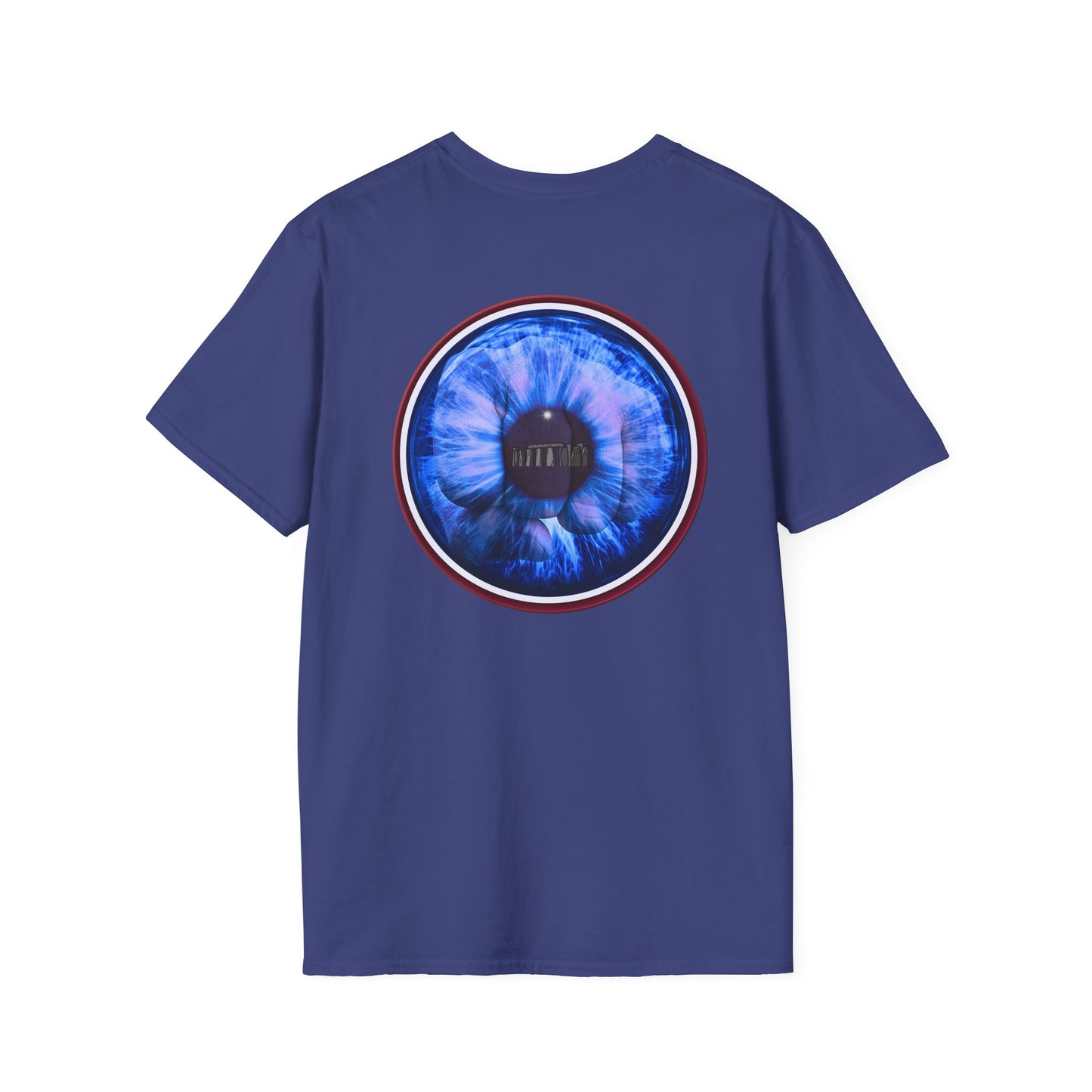Classic Donut Tee - Unisex Soft-Style - "Wilson's Eyesore Donut Tee" - blue idonut - variant 3