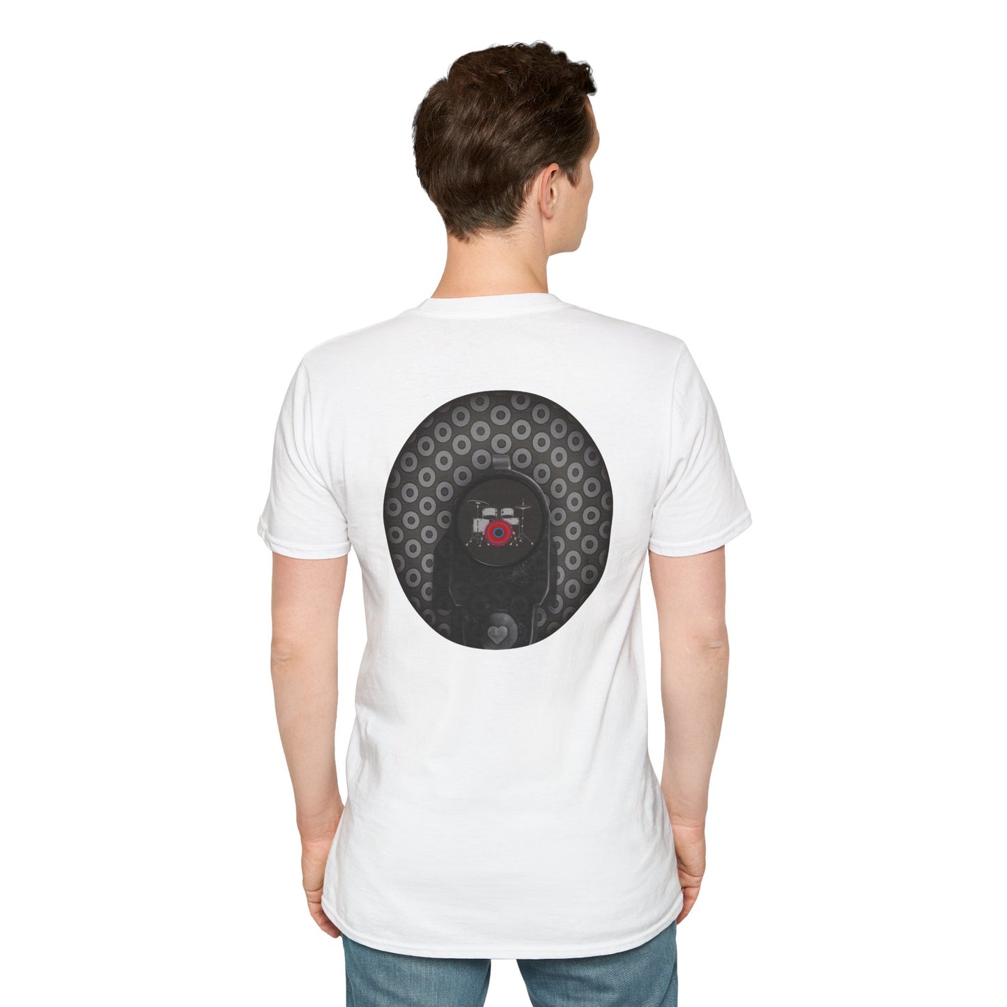 Classic Donut Tee - Unisex Soft-Style - "Lifesaving Donut Tee" - paradoxical gray/black donut
