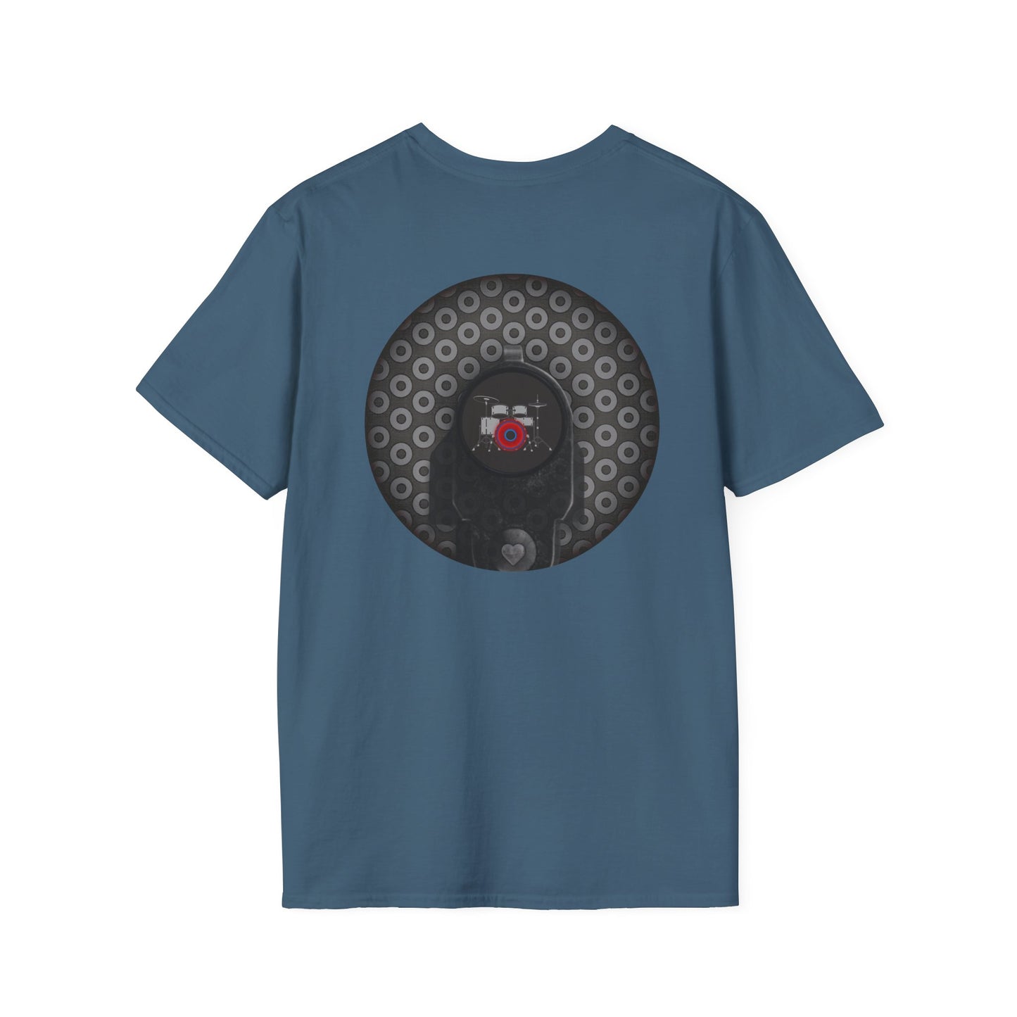 Classic Donut Tee - Unisex Soft-Style - "Lifesaving Donut Tee" - paradoxical gray/black donut