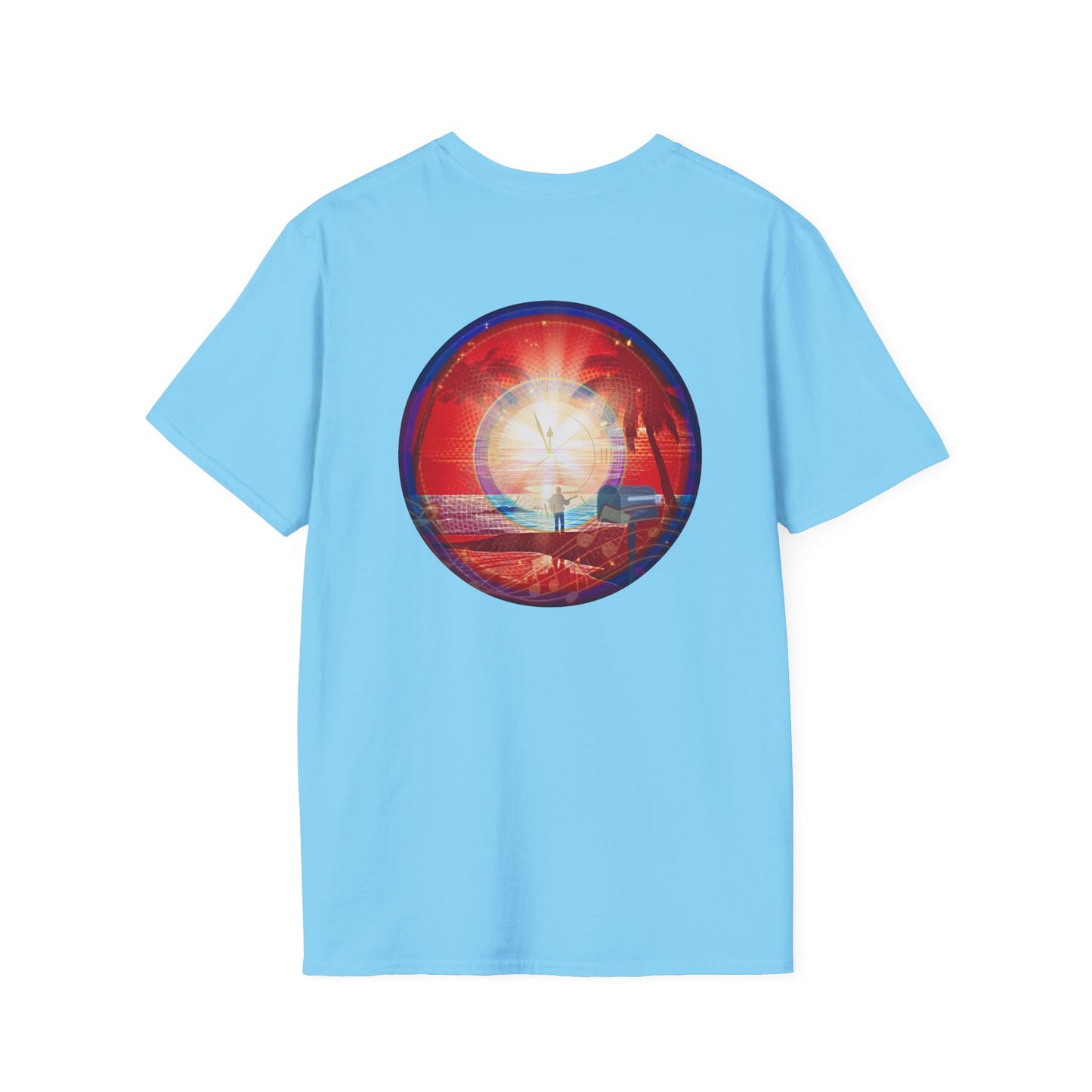 Classic Donut Tee - Unisex Soft-Style - "The Velvet Cake Donut - Sprinkled in Things You'd Say " - series 1.0  - red donut