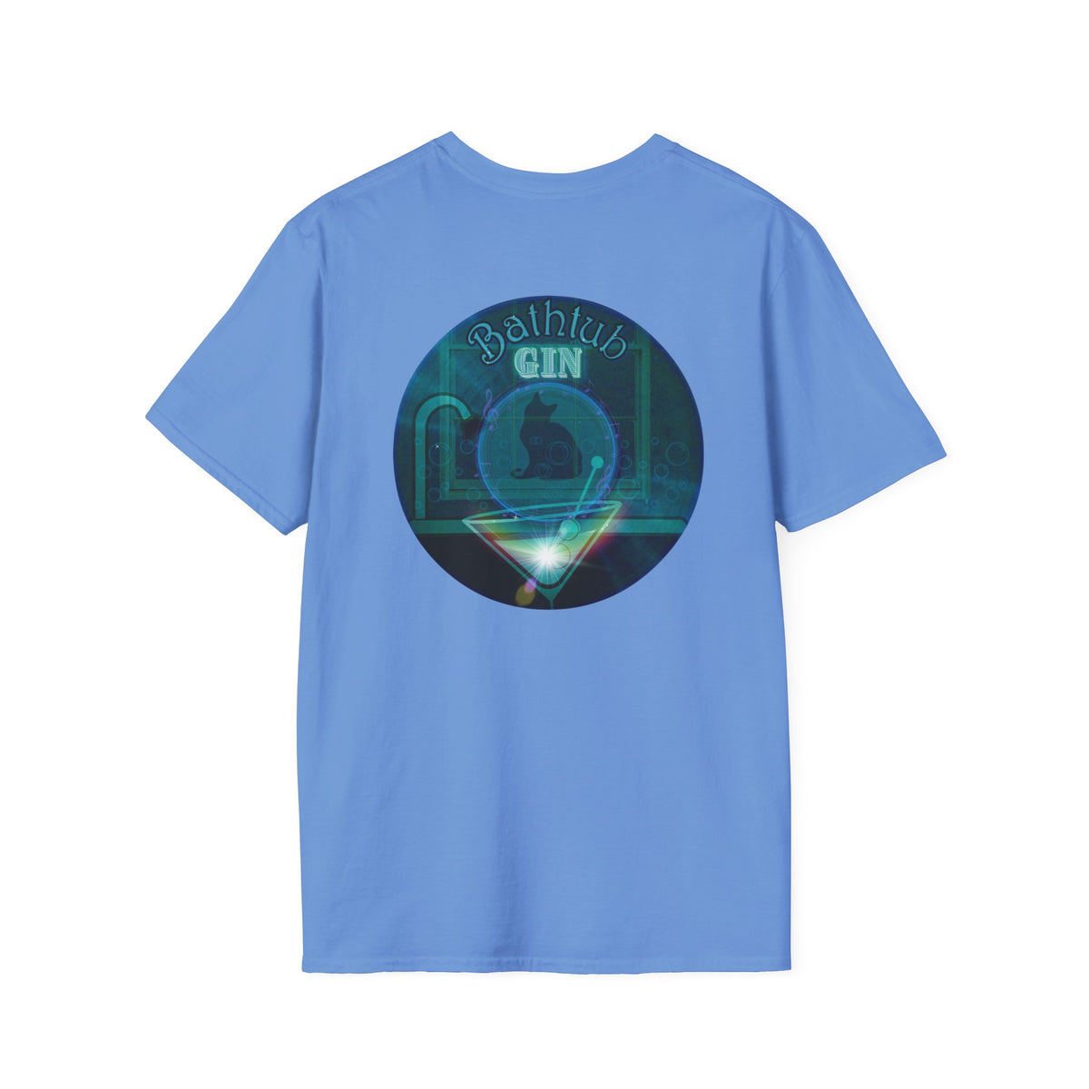 Classic Donut Tee - Unisex Soft-Style - "Wendy's Preferred Donut" - series 1.0  - black/green/blue donut