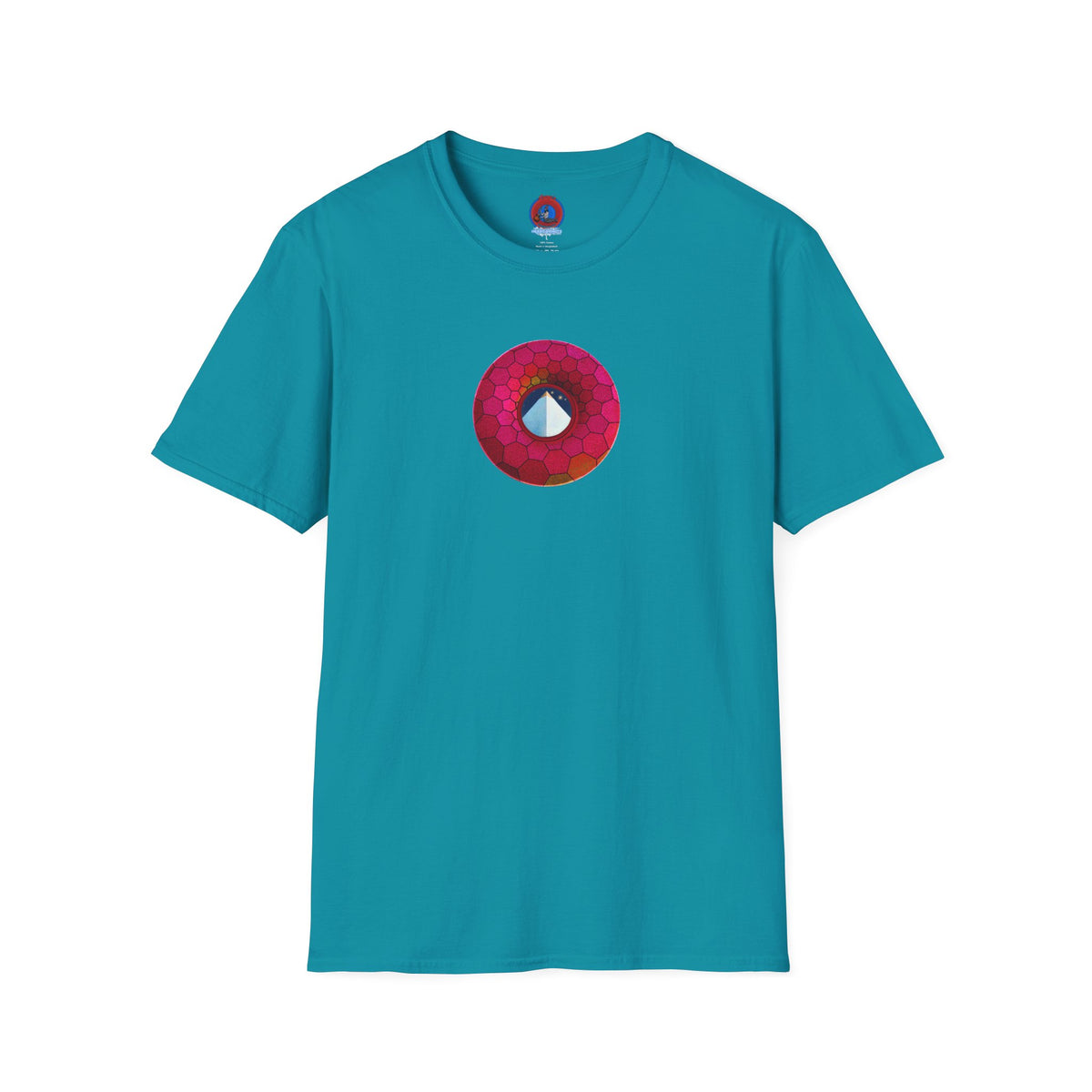 Classic Donut Tee - Unisex Soft-Style - "Limestone Donuts so Large" - variant 5 - green hexadonut