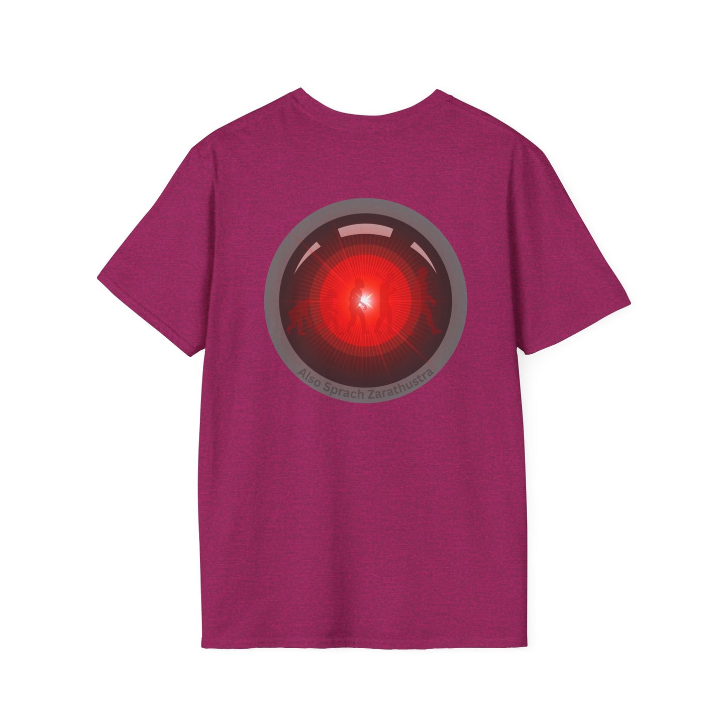 Classic Donut Tee - Unisex Soft-Style - "2025: a Donut Odyssey" - series 1.0 - variant 1 - black/red donut
