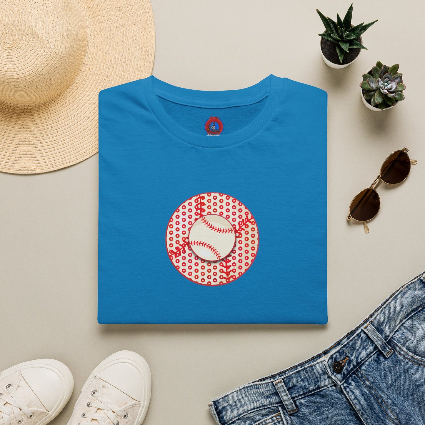 Classic Donut Tee - Unisex Soft-Style - "Phenway Ballpark Donuts" - baseball paradox donut - variant 3