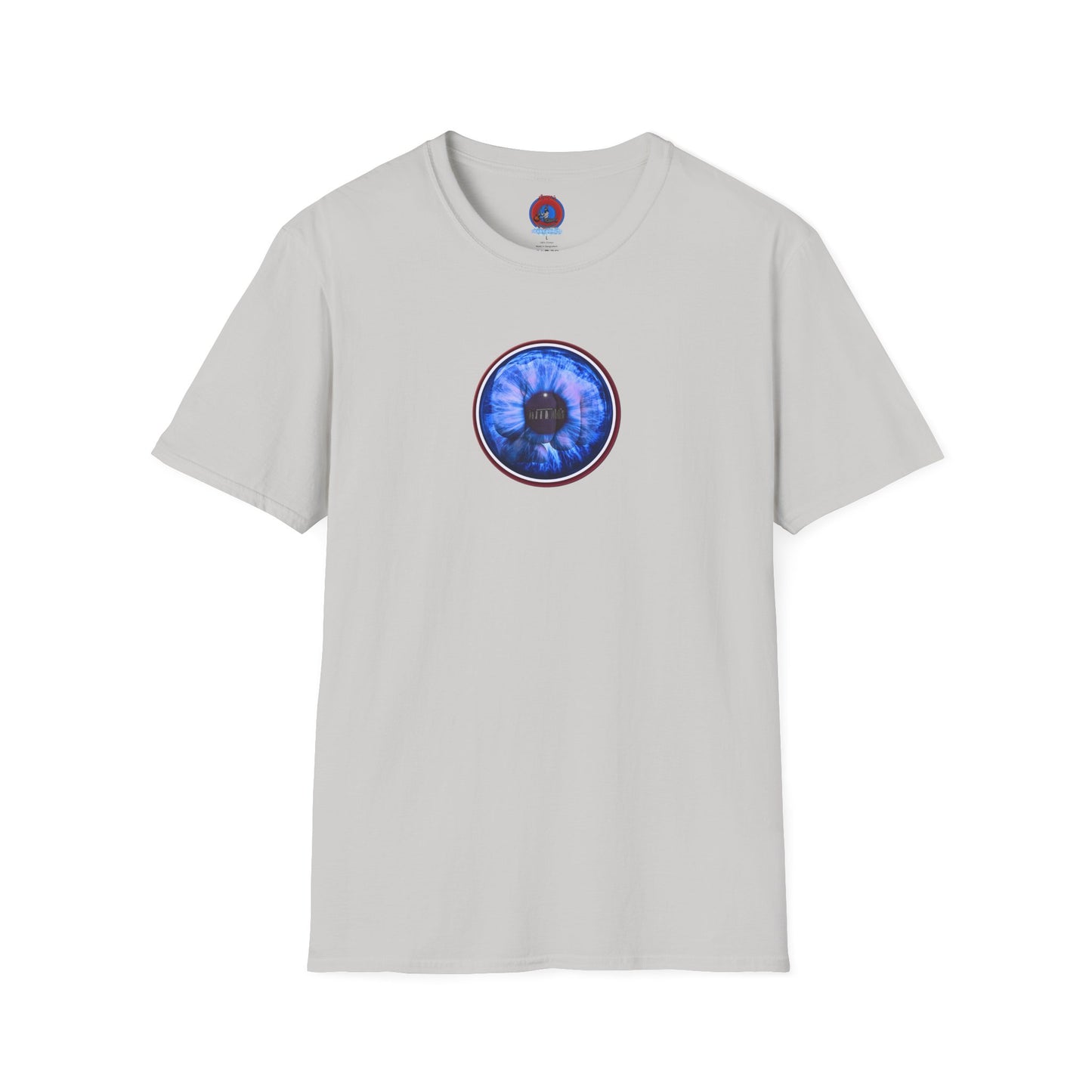 Classic Donut Tee - Unisex Soft-Style - "Wilson's Eyesore Donut Tee" - blue idonut - variant 3