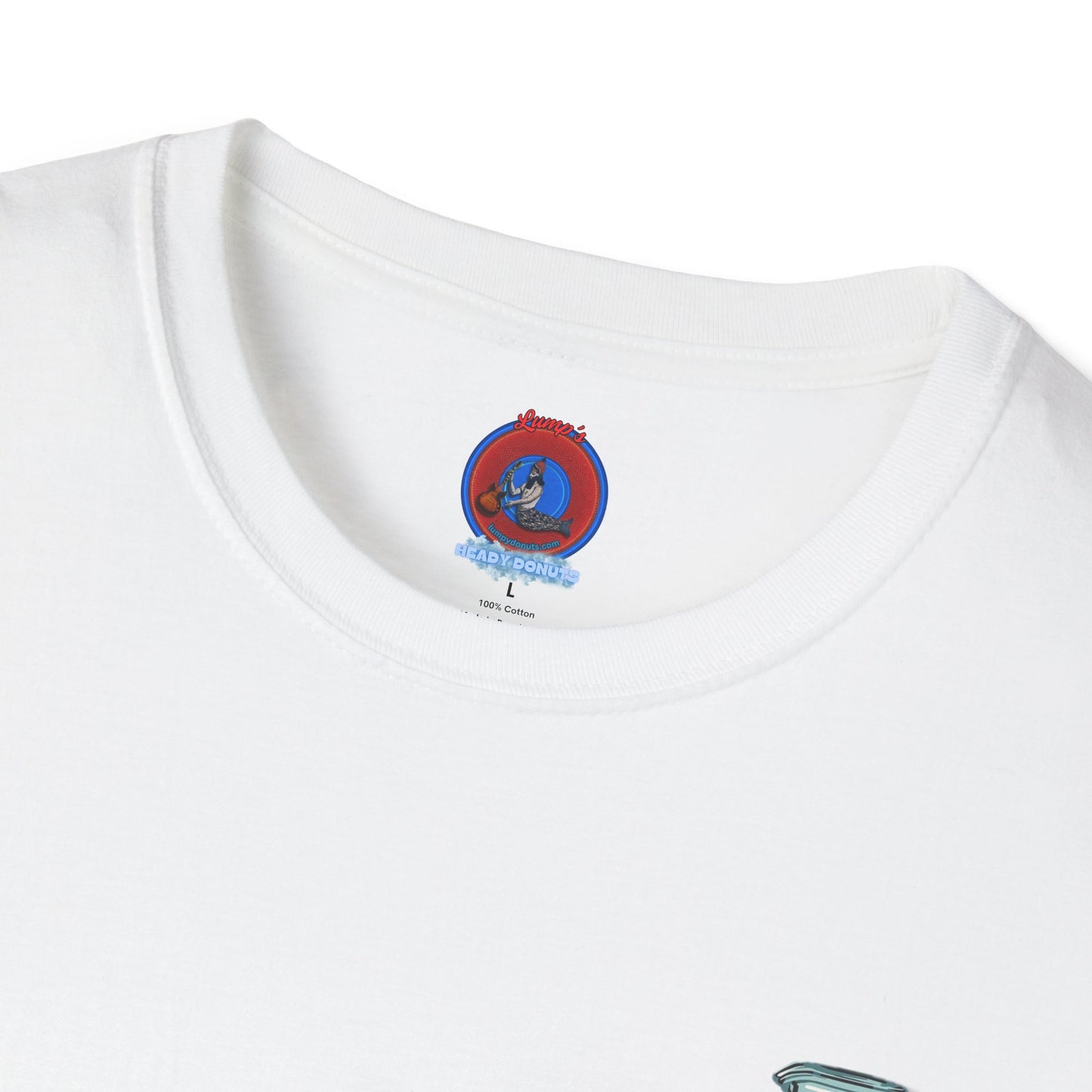 Classic Donut Tee - Unisex Soft-Style - "Wooked Cream - YEMSG Donut " - bottle - variant 8