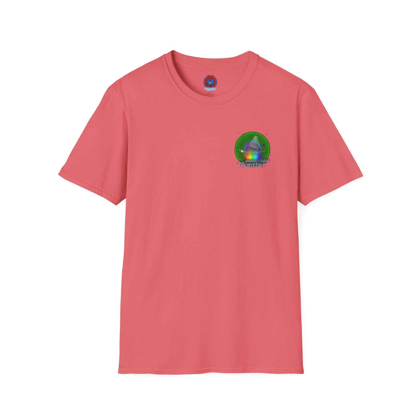 Classic Donut Tee - Unisex Soft-Style - "My Phavorite Martian" - green donut - series 1.0