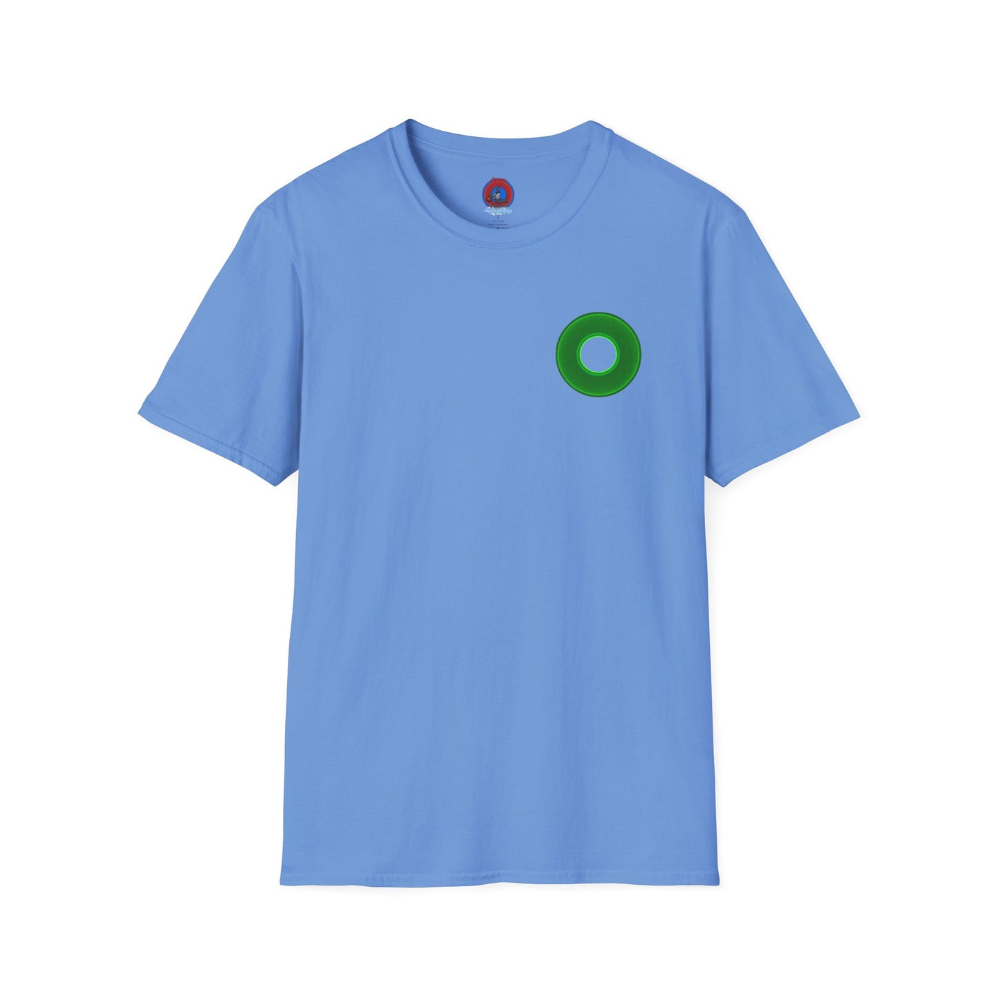 Classic Donut Tee - Unisex Soft-Style - "The Joker's Personal Tees - Ambassador Edition" - series 1.0 - variant 2 - dark teal donut