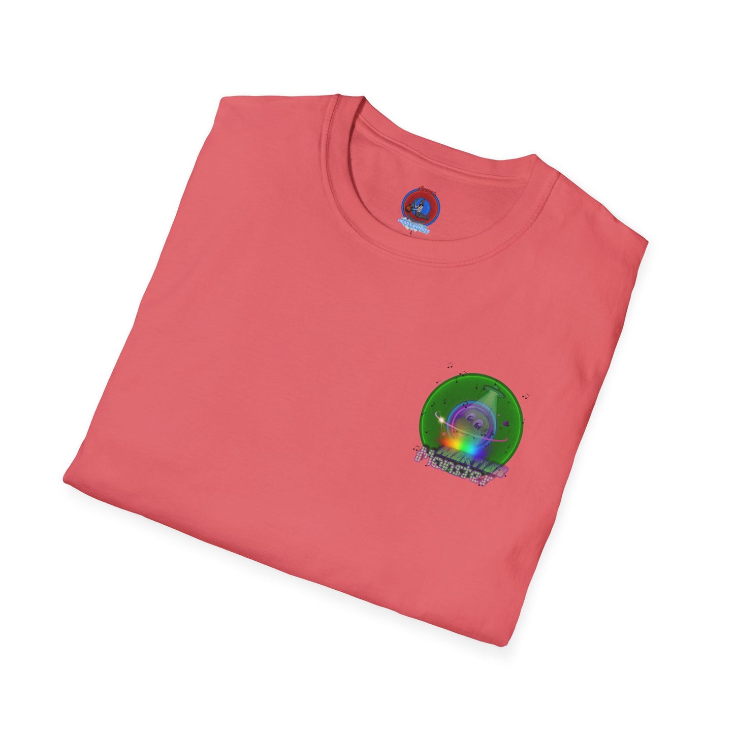 Classic Donut Tee - Unisex Soft-Style - "My Phavorite Martian" - green donut - series 1.0