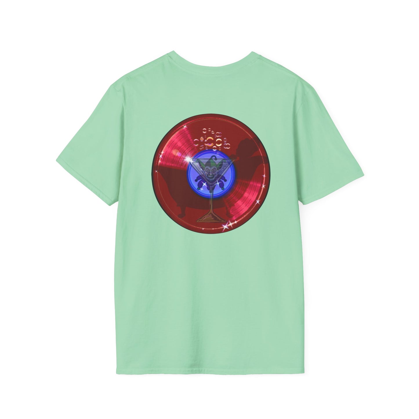 Classic Donut Tee - Unisex Soft-Style - "The Joker's Personal Tees - Joker's Exclusive Donut" - series 1.0 - variant 3 - red donut