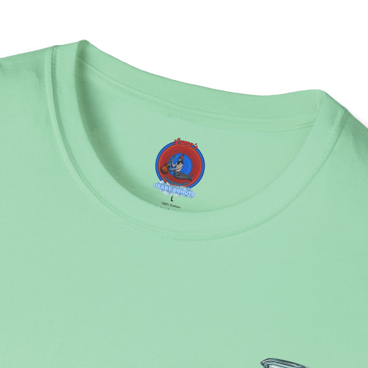 Classic Donut Tee - Unisex Soft-Style - "Wooked Cream - YEMSG Donut " - bottle - variant 8