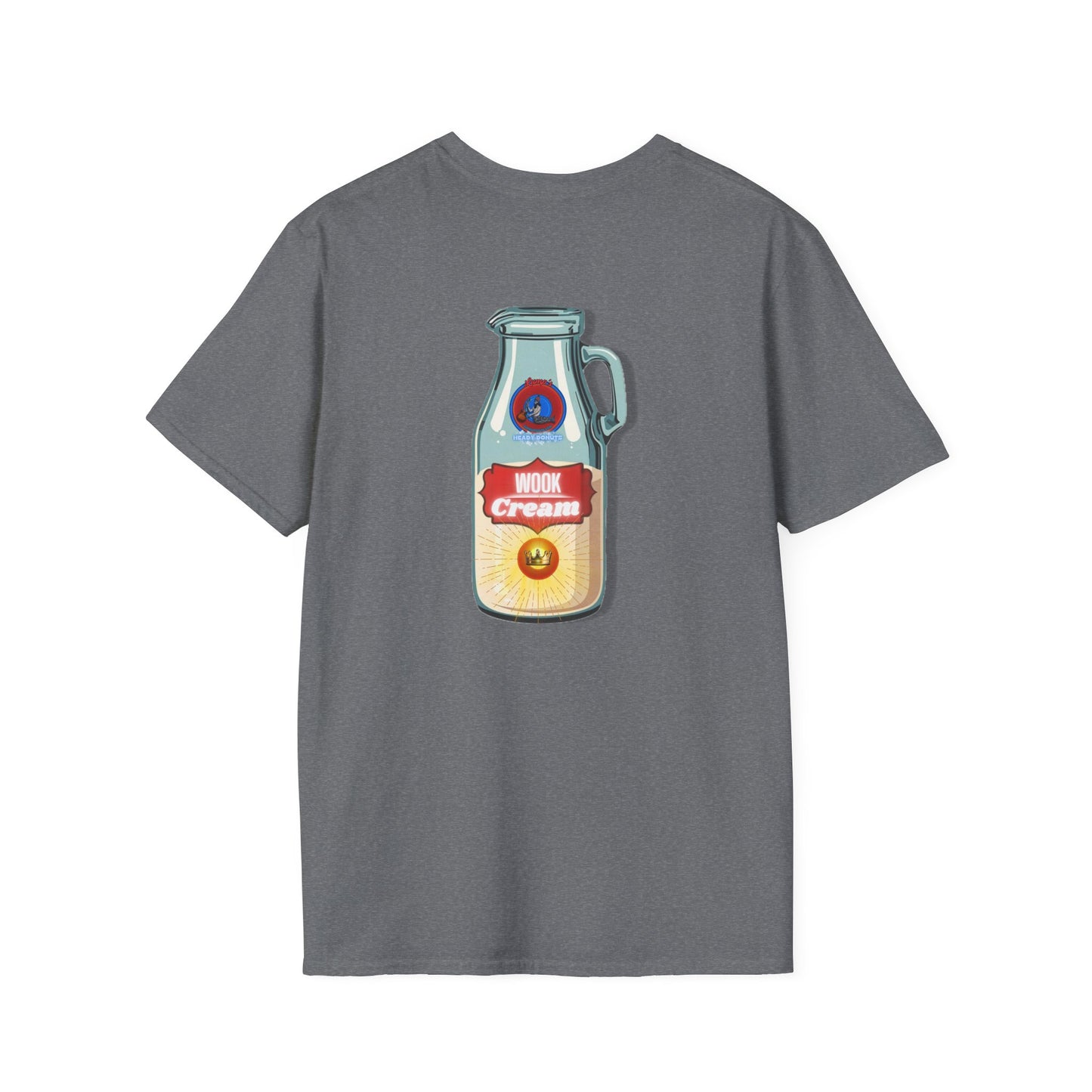 Classic Donut Tee - Unisex Soft-Style - "Wooked Cream - YEMSG Donut " - bottle - variant 8