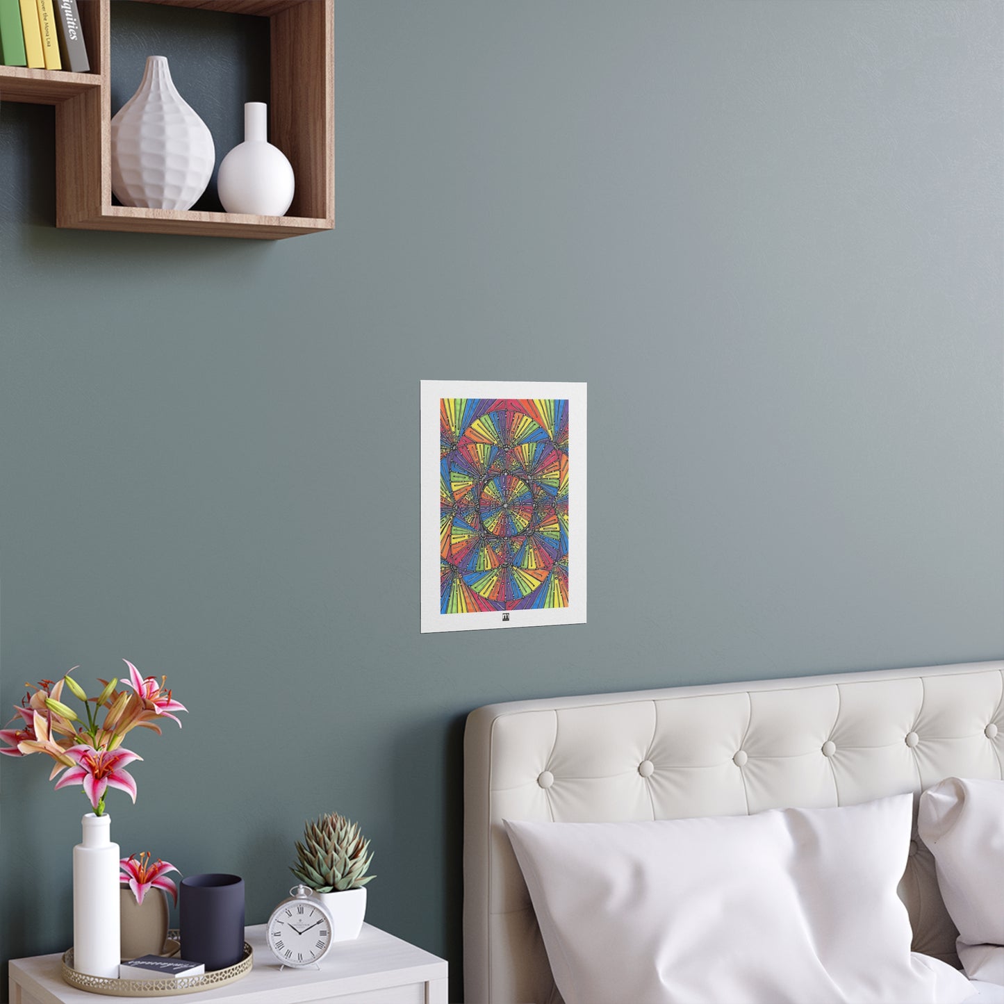 Matters Artwork - "Prism Kaleidoscope" Poster Nut Print - 11" x 14"