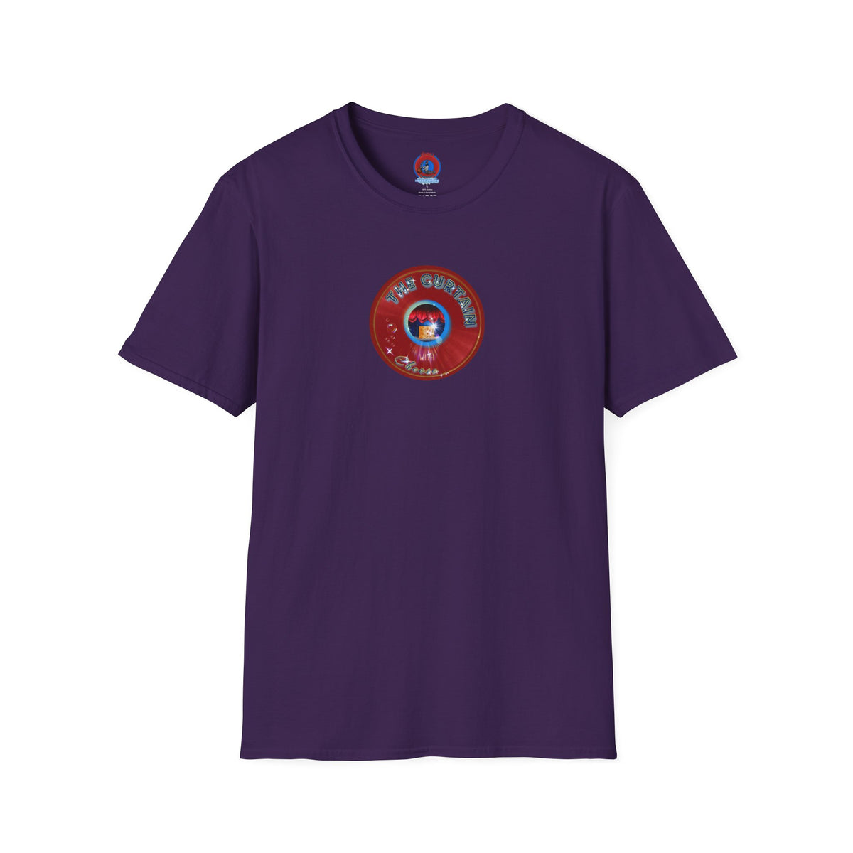 Classic Donut Tee - Unisex Soft-Style - "The Donut With" - series 1.0  - variant 2 - red donut