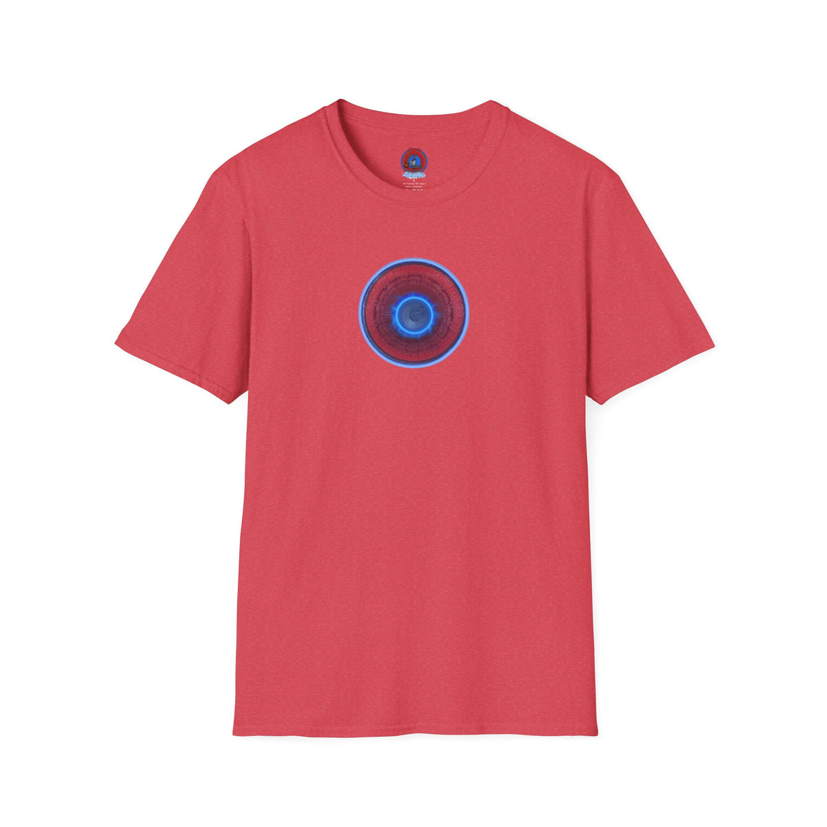 Classic Donut Tee - Unisex Soft-Style - "Homer's Pefect Donut" - series 1.0  - variant 3 - light blue edging
