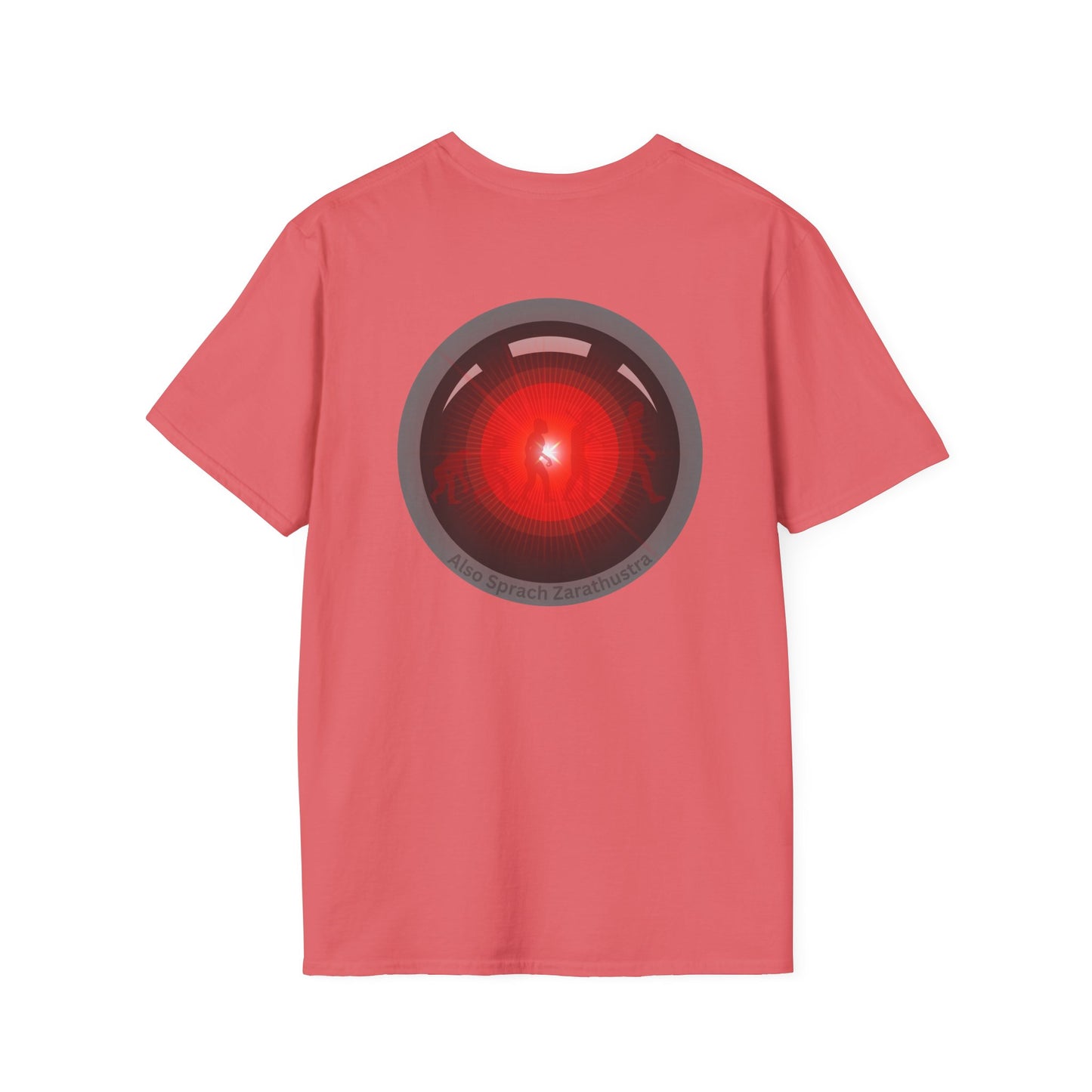 Classic Donut Tee - Unisex Soft-Style - "2025: a Donut Odyssey" - series 1.0 - variant 1 - black/red donut