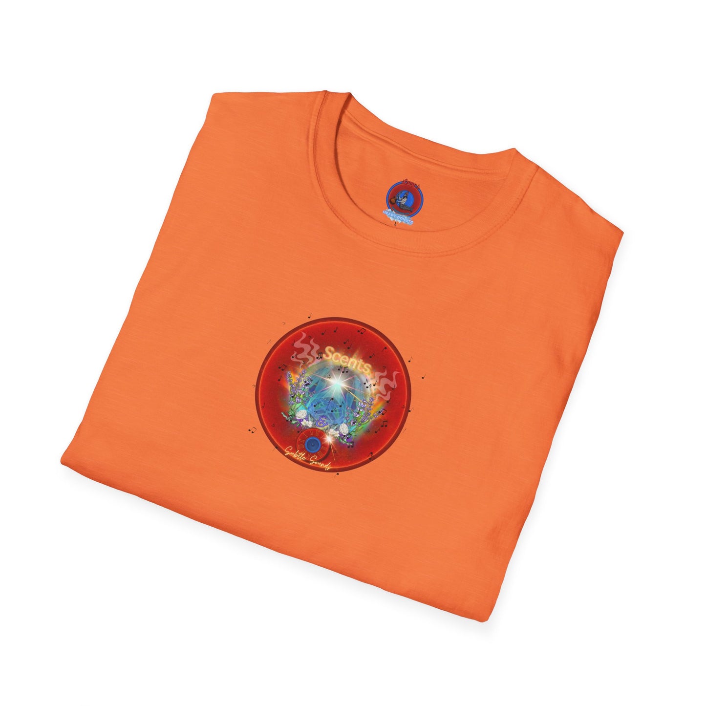 Classic Donut Tee - Unisex Soft-Style - "The Sweet Smell of Donuts" - series 1.0  - red donut