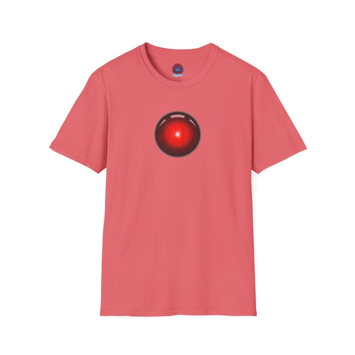 Classic Donut Tee - Unisex Soft-Style - "2025: a Donut Odyssey" - series 1.0 - variant 2 - black/red donut