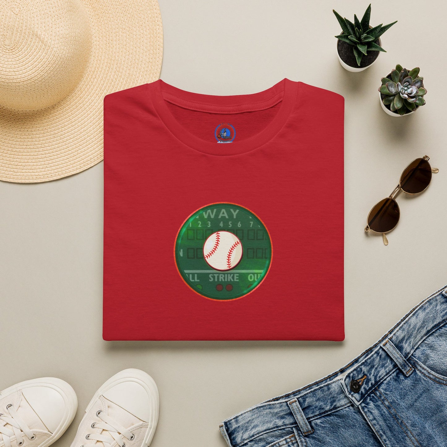 Classic Donut Tee - Unisex Soft-Style - "Phenway Ballpark Donuts" - vivid monsta donut - variant 2