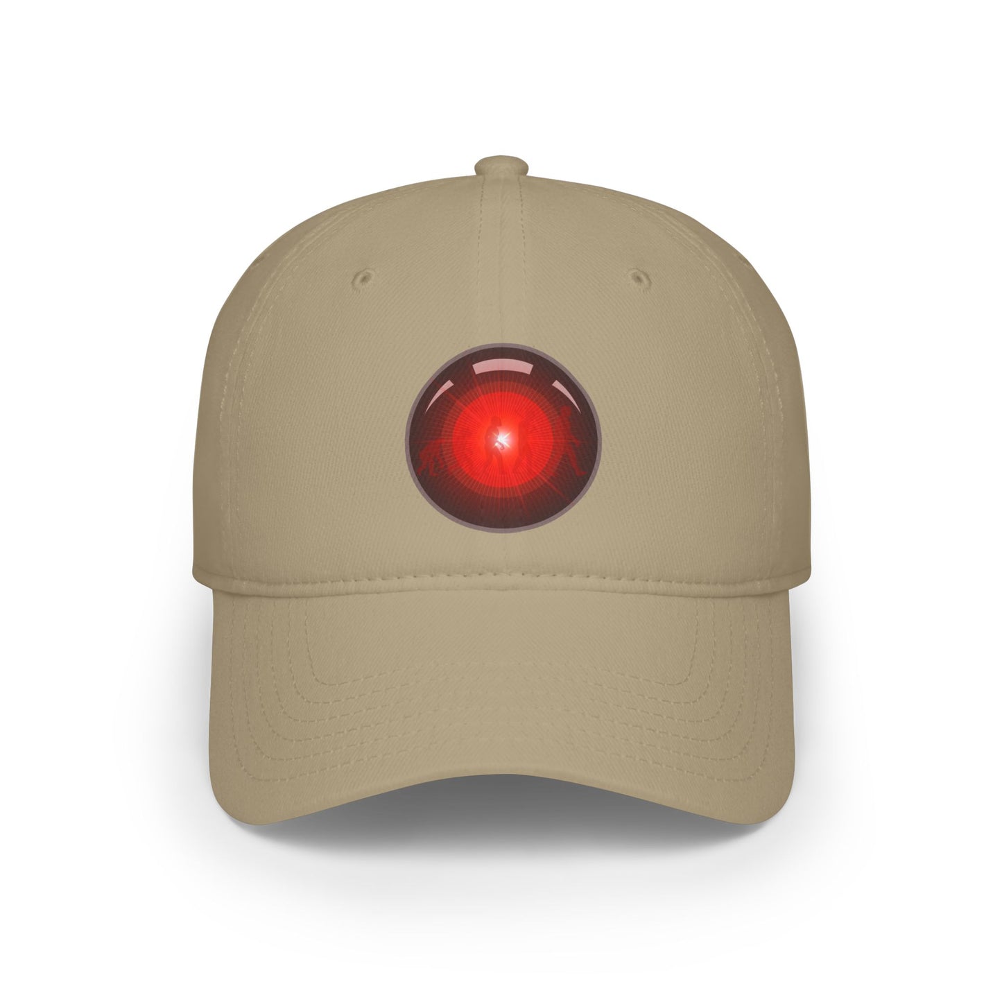 Lumpy Donut Baseball Cap - "2025: A Donut Odyssey" - variant 1 - black/red Hal donut w/