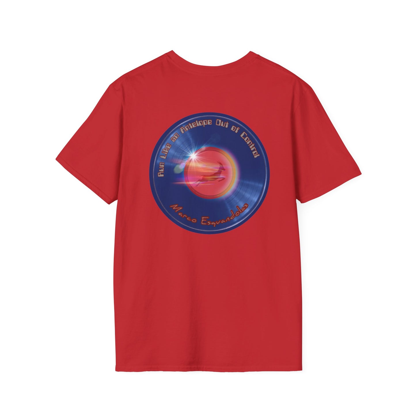 Classic Donut Tee - Unisex Soft-Style - "Marco's Preferred Donut" - series 1.0 - blue donut