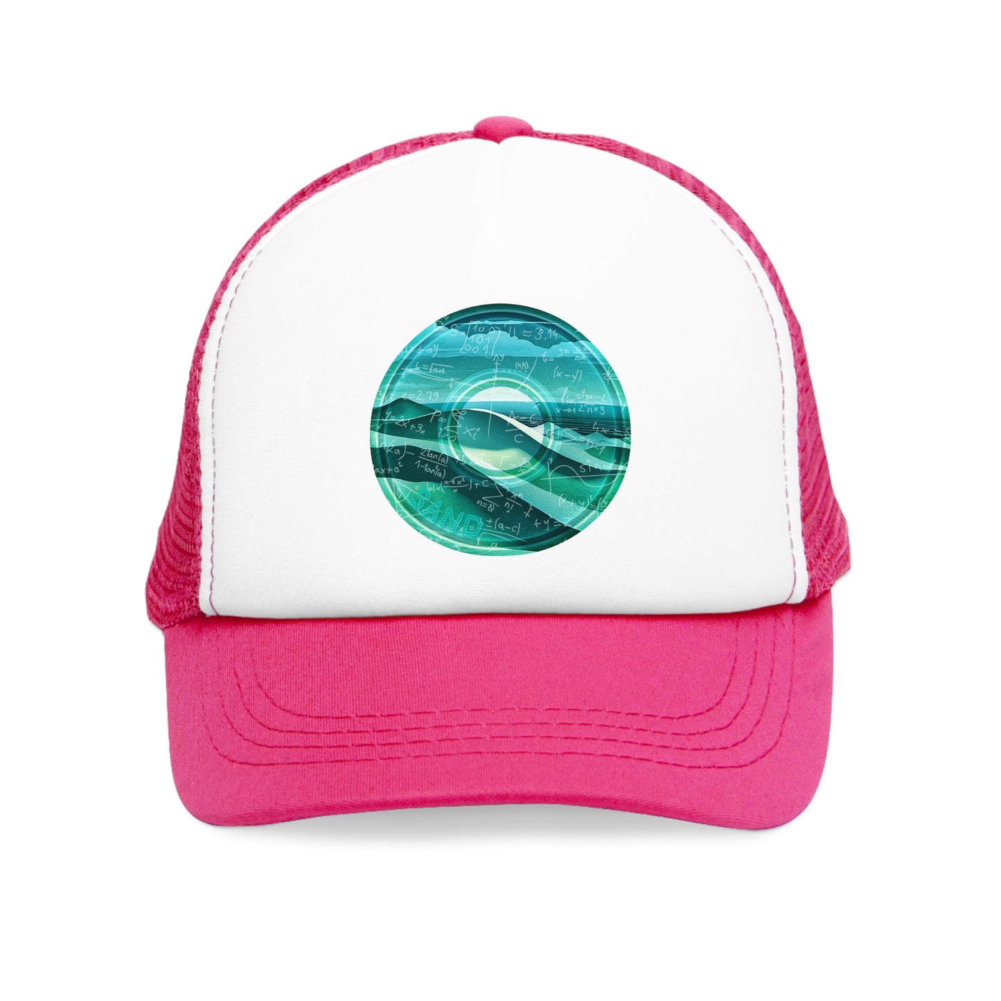 Lumpy Trucker Hat - "The Equating Donut" - picture donut
