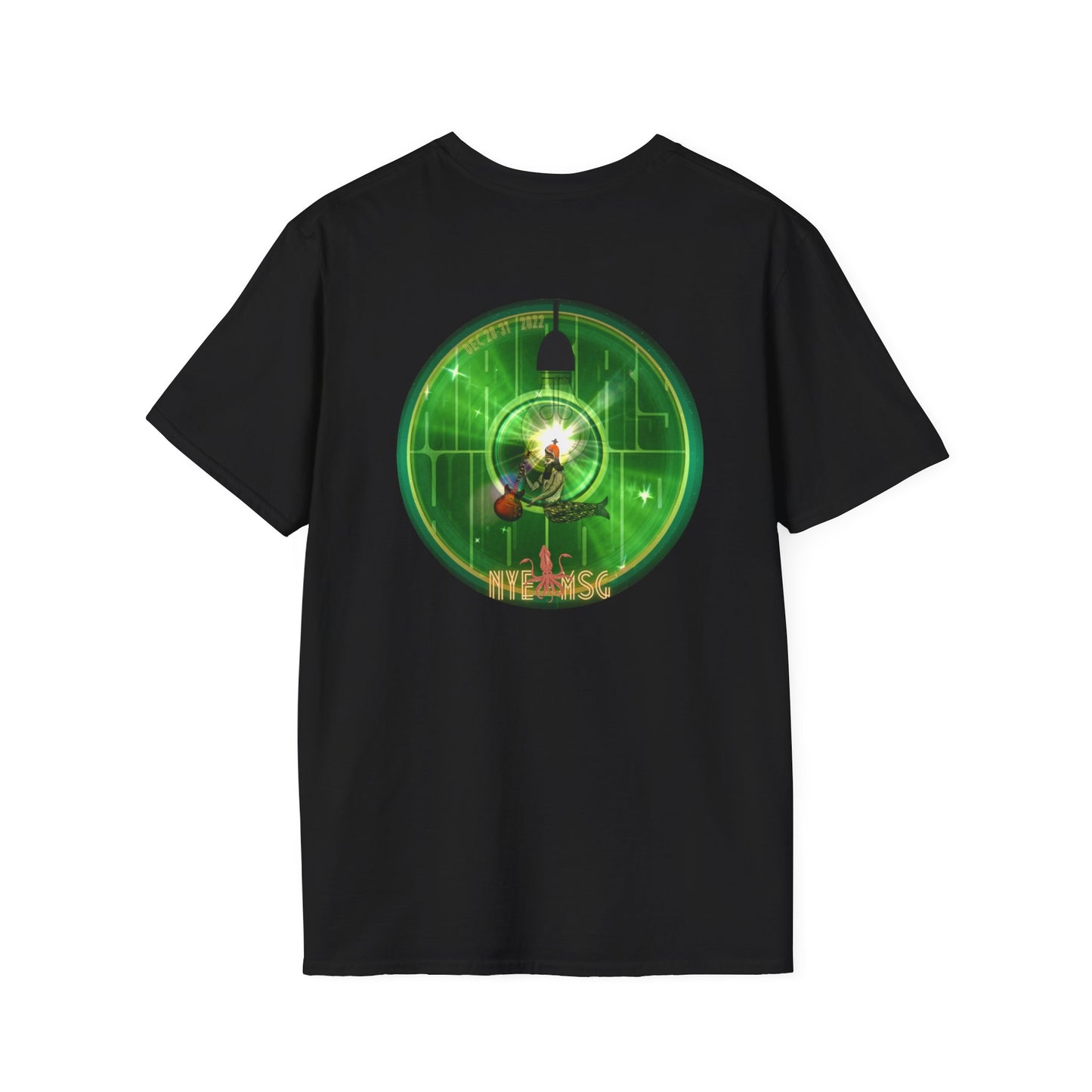 Classic Donut Tee - Unisex Soft-Style - "There was a party Dec 28-31 2022 in NYC, now tell me where were you" - series 1.0  - *green [commemorative donut]