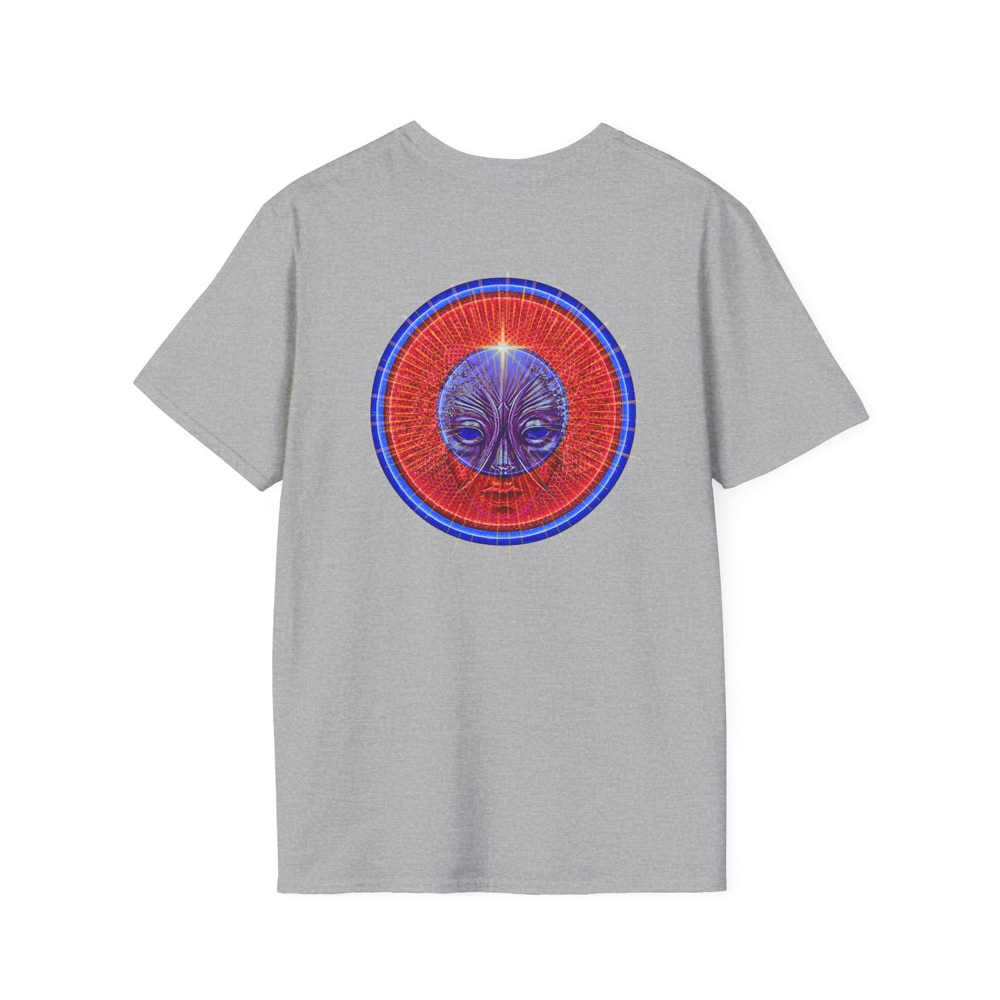 Classic Donut Tee - Unisex Soft-Style - "Donuts: Conjurers of Awesome" - series 1.0  - variant 2 - w/red donut