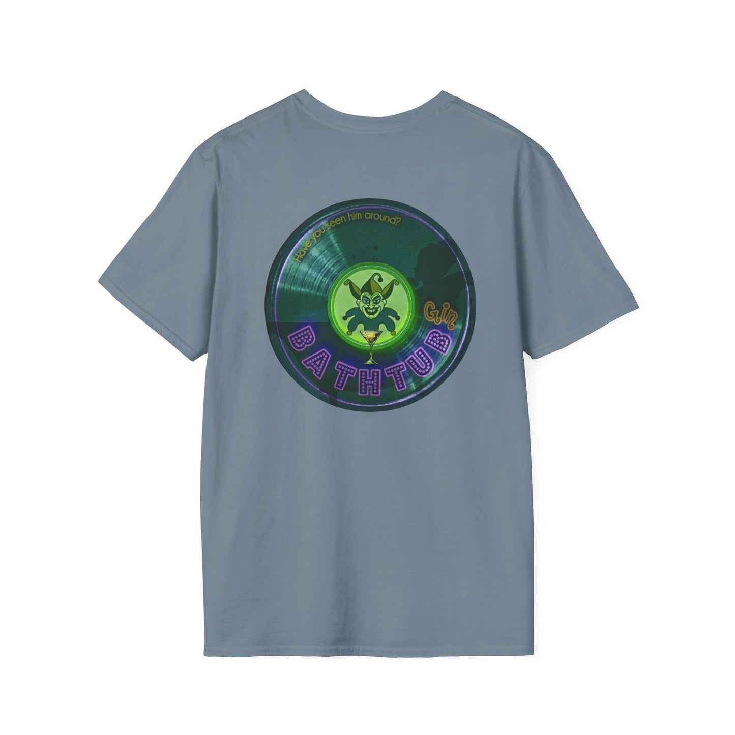 Classic Donut Tee - Unisex Soft-Style - "The Joker's Personal Tees - Ambassador Edition" - series 1.0 - variant 2 - dark teal donut