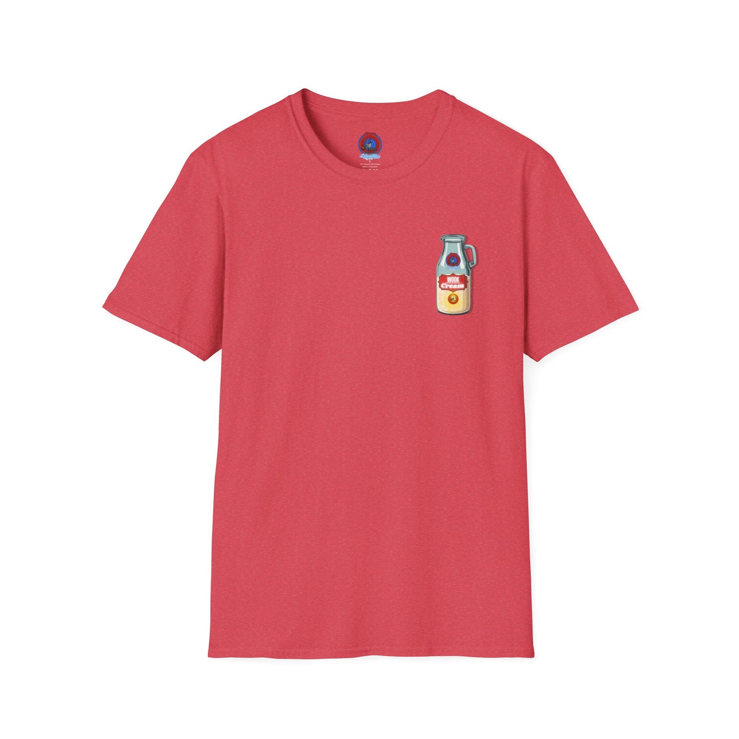 Classic Donut Tee - Unisex Soft-Style - "Wooked Cream - YEMSG Donut " - bottle - variant 8