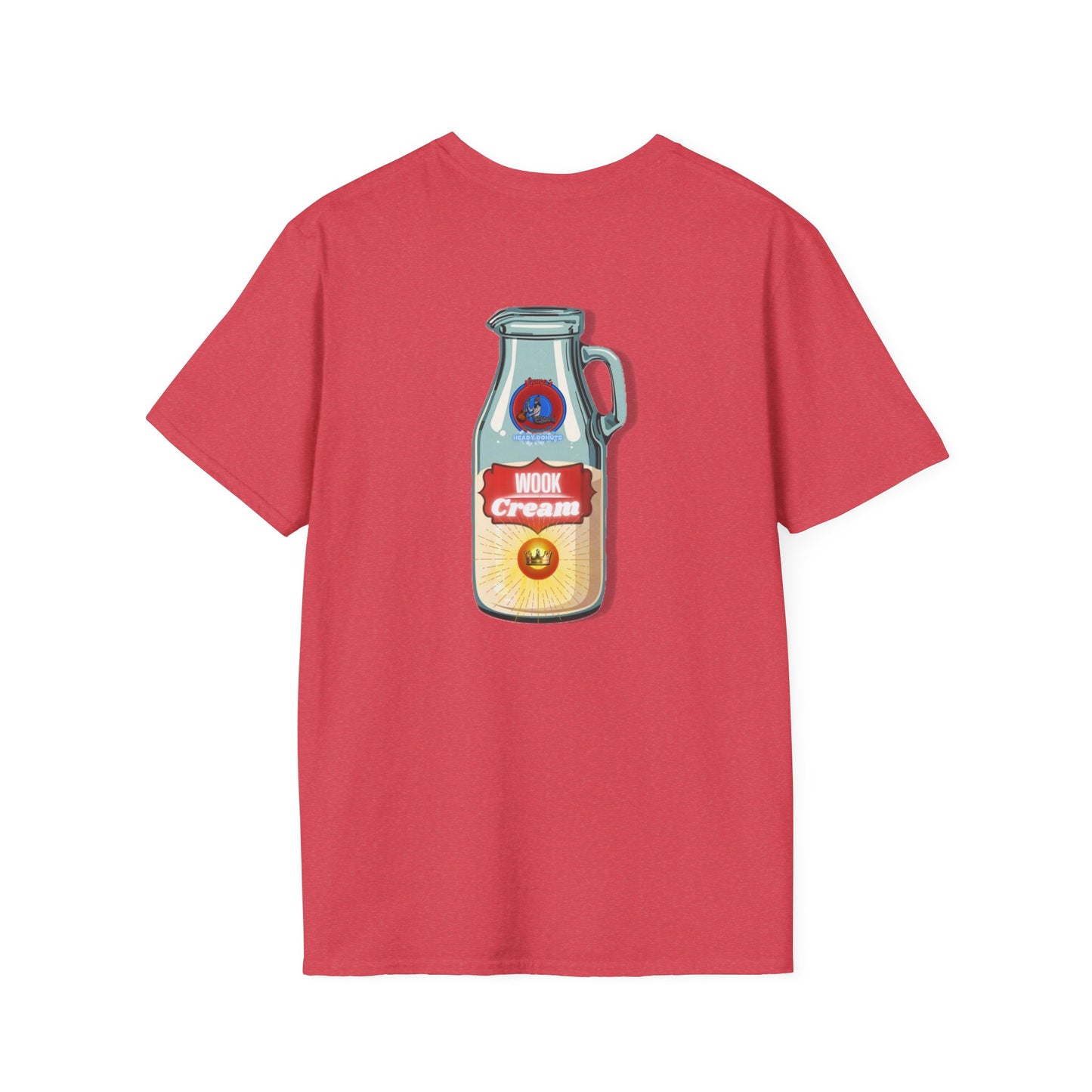 Classic Donut Tee - Unisex Soft-Style - "Wooked Cream - YEMSG Donut " - bottle - variant 8