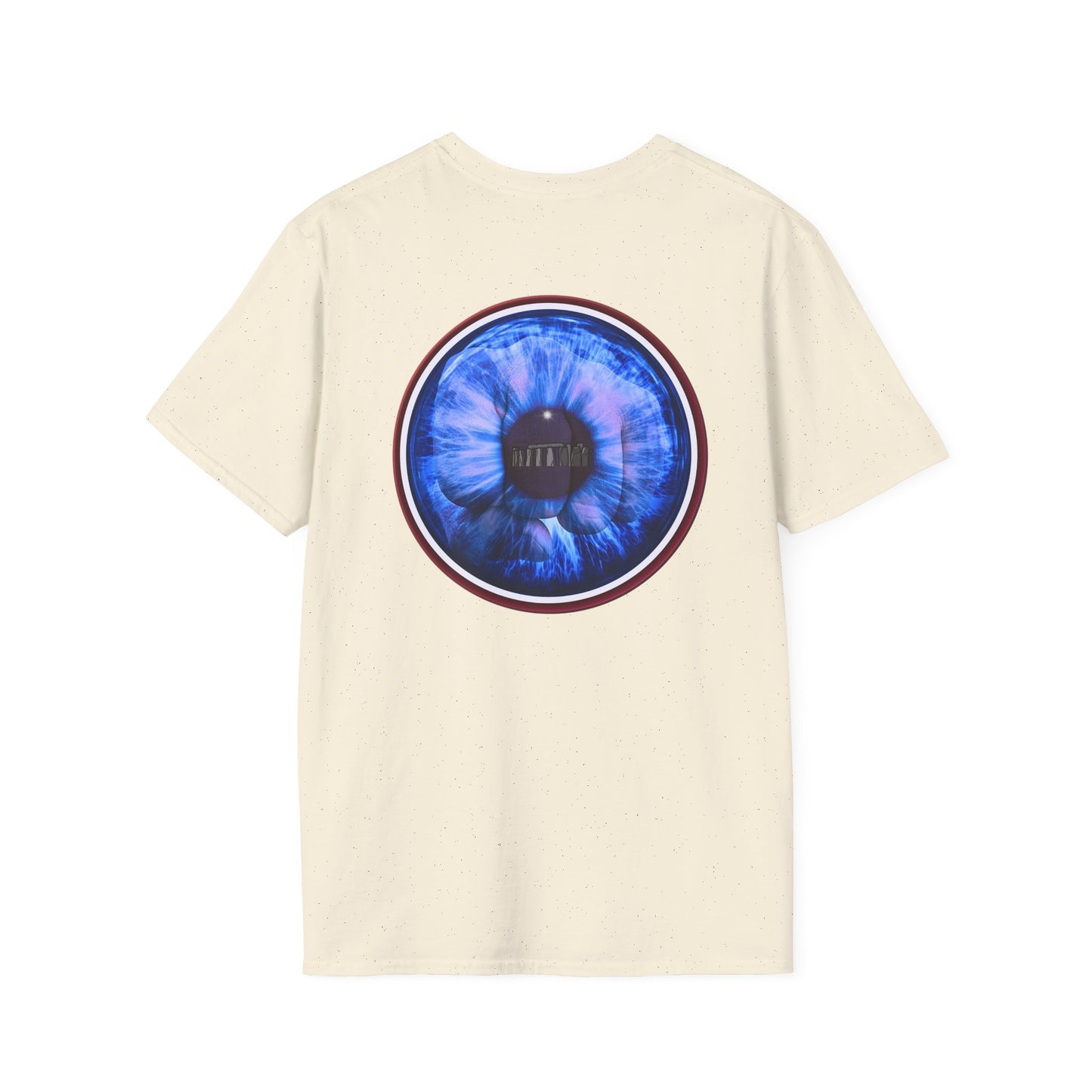 Classic Donut Tee - Unisex Soft-Style - "Wilson's Eyesore Donut Tee" - blue idonut - variant 3