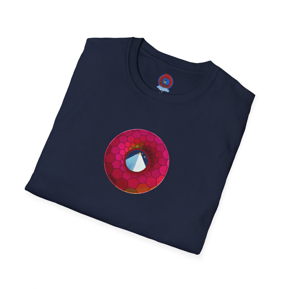 Classic Donut Tee - Unisex Soft-Style - "Limestone Donuts so Large" - variant 5 - green hexadonut
