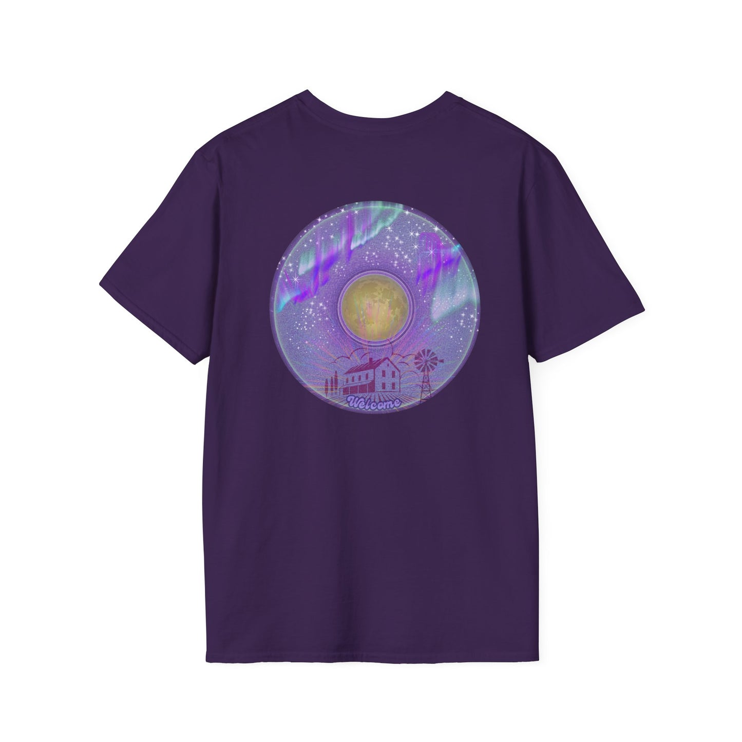 Classic Donut Tee - Unisex Soft-Style - "Welcome, this is your Donut" - series 1.0  - purple donut