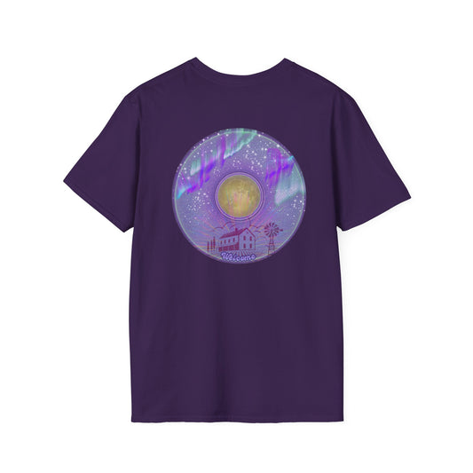 Classic Donut Tee - Unisex Soft-Style - "Welcome, this is your Donut" - series 1.0  - purple donut