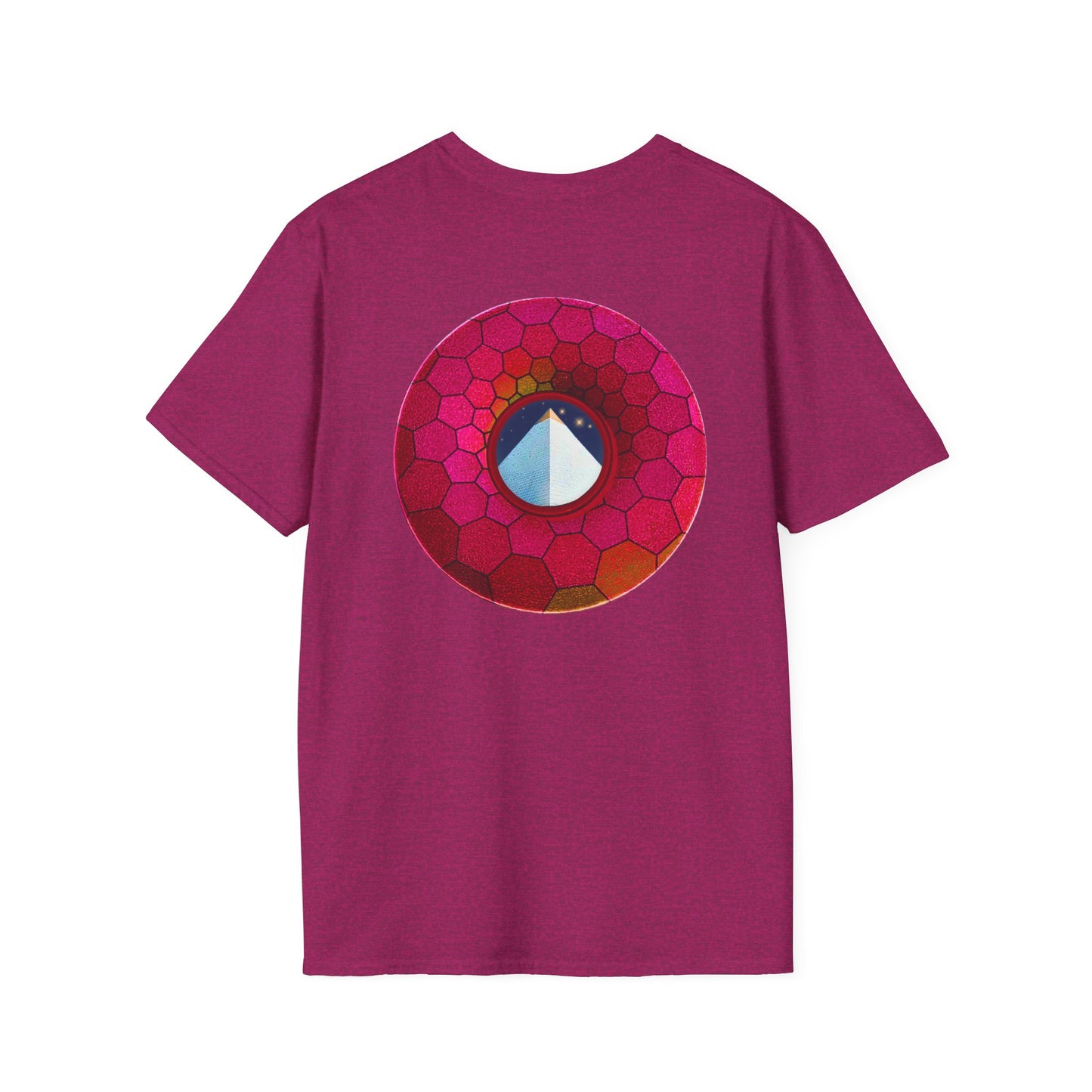Classic Donut Tee - Unisex Soft-Style - "Limestone Donuts so Large" - variant 5 - green hexadonut