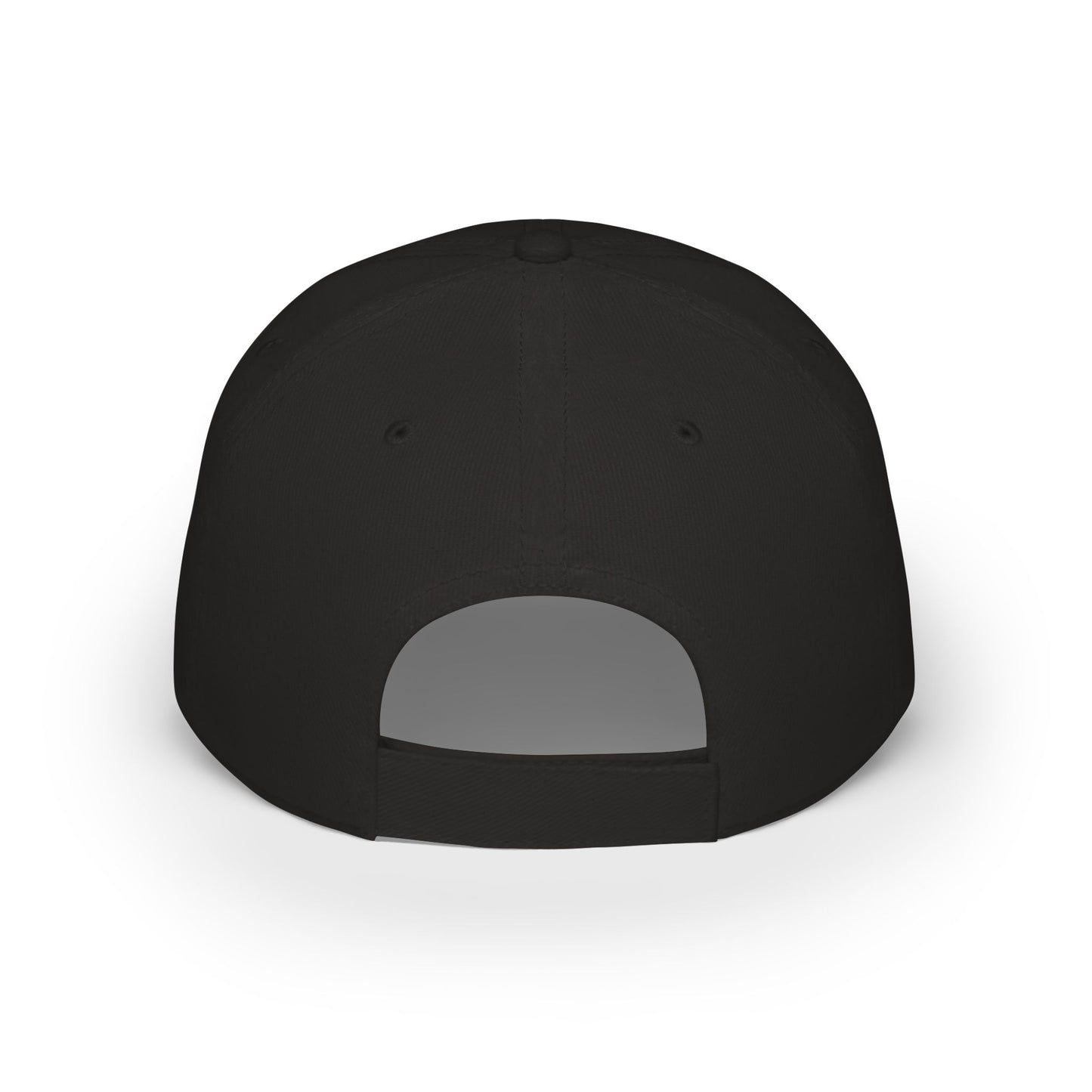 Lumpy Donut Baseball Cap - "Read the F'ing Donut Cap" - paradoxical red/blue wide mouth donut w/