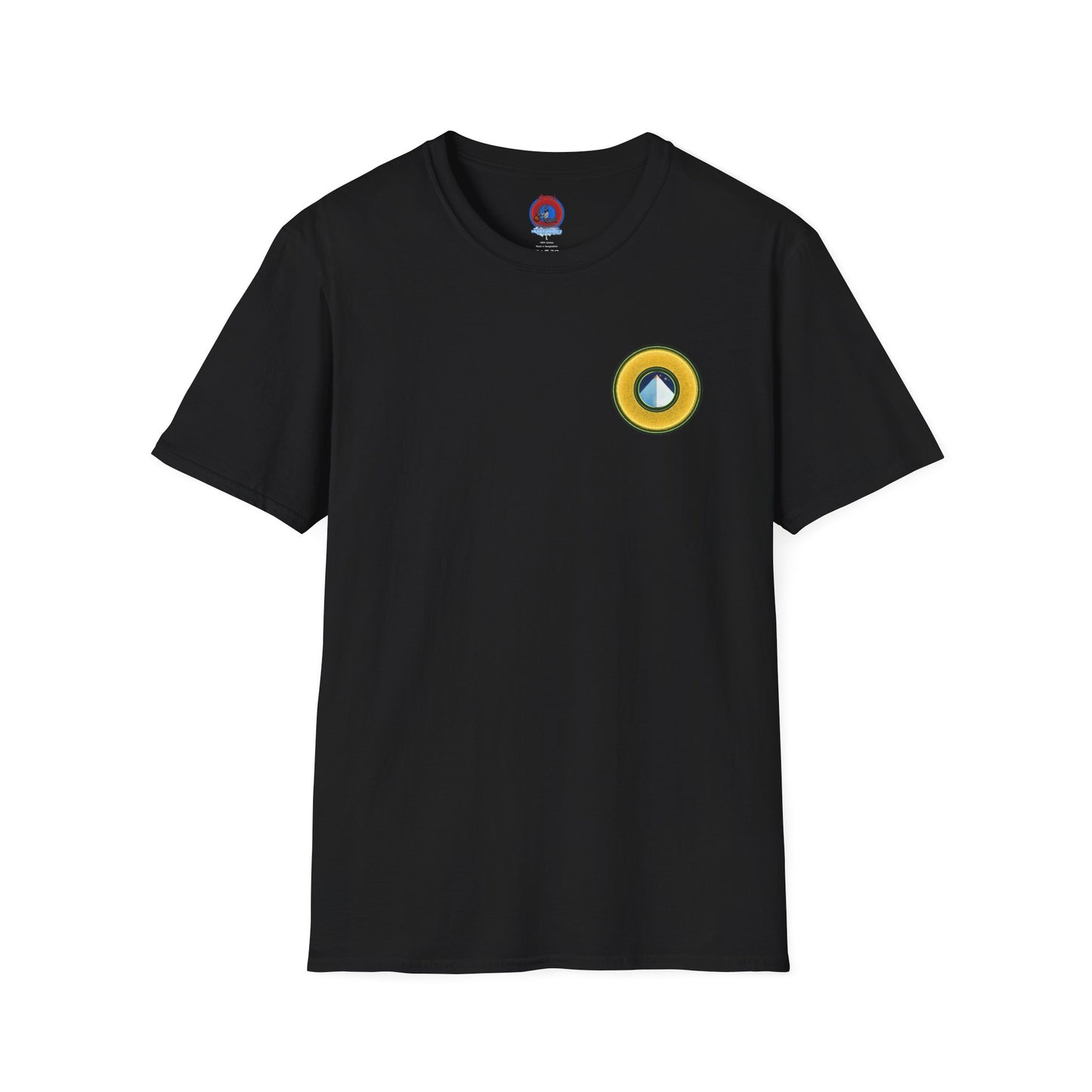 Classic Donut Tee - Unisex Soft-Style - "Limestone Donuts so Large" - variant 3 - golden donut