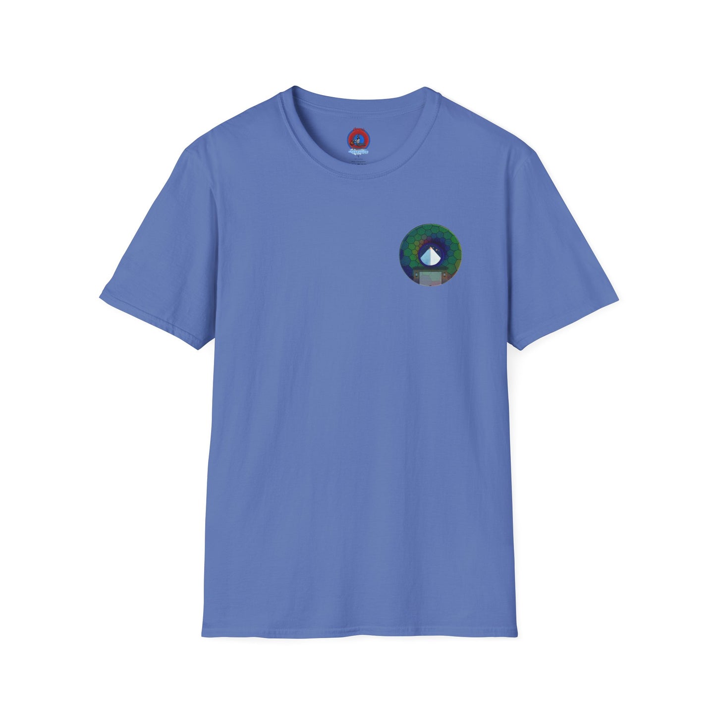 Classic Donut Tee - Unisex Soft-Style - "Limestone Donuts so Large" - variant 8 - green hexadonut w/garage