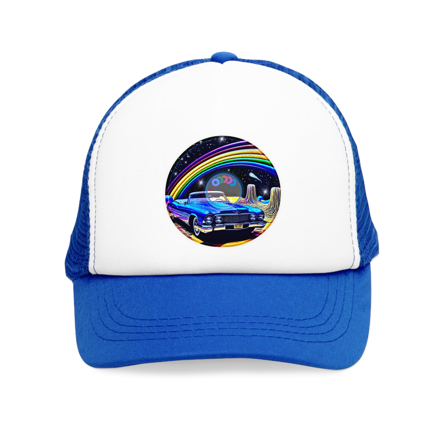 Lumpy Trucker Hat - "Halley's Caddy" - picture donut