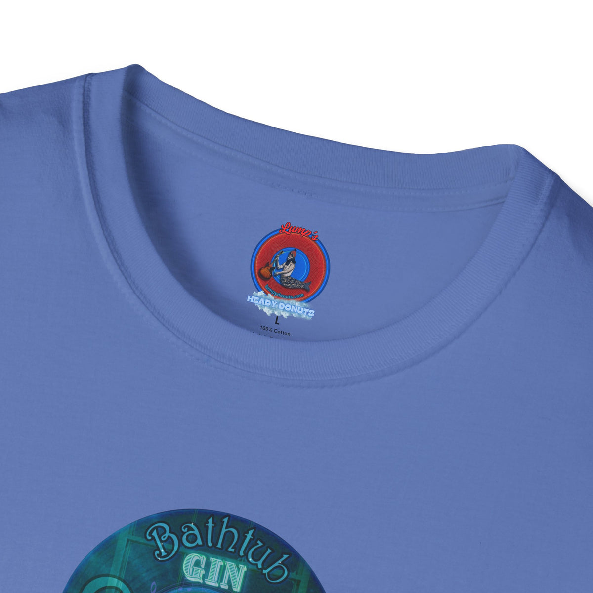 Classic Donut Tee - Unisex Soft-Style - "Wendy's Preferred Donut" - series 1.0  - black/green/blue donut